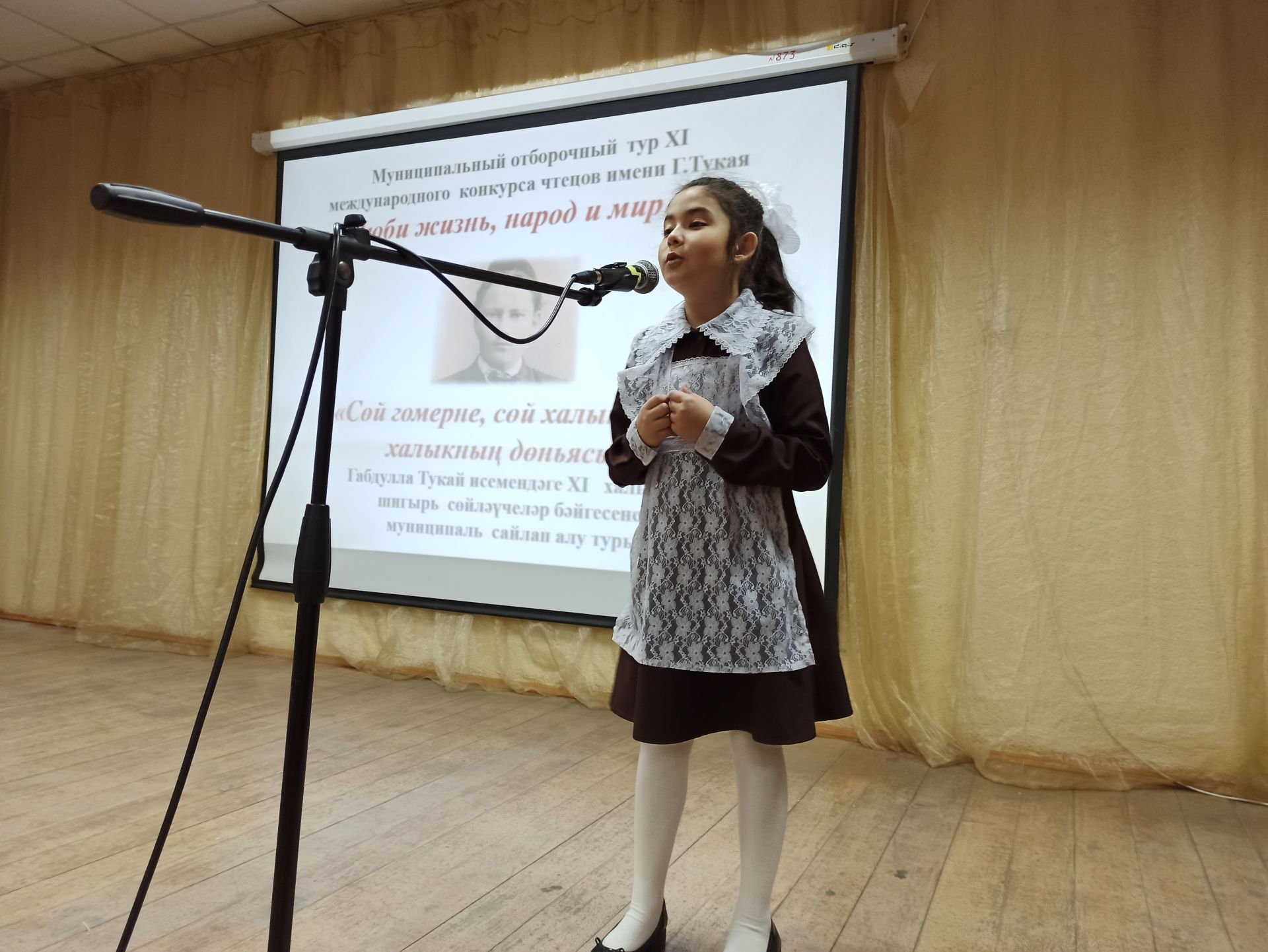 На поэтическом конкурсе чистопольские школьники читали стихи на татарском и русском языках (фоторепортаж)