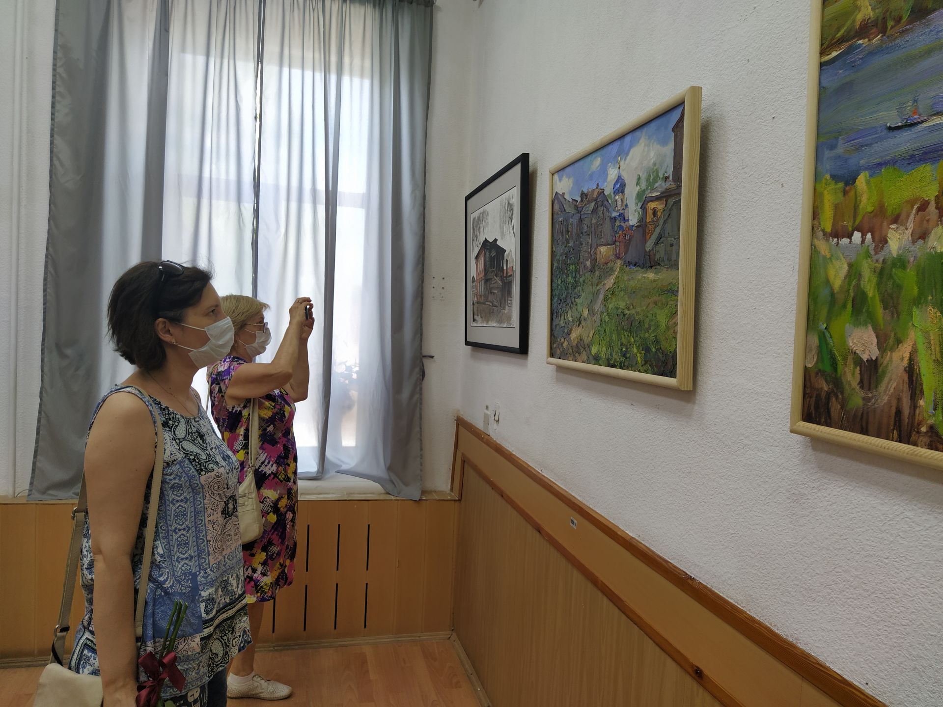 В рамках проекта «Старинный Чистополь. Возрождение» художники из России представили на выставке 80 работ