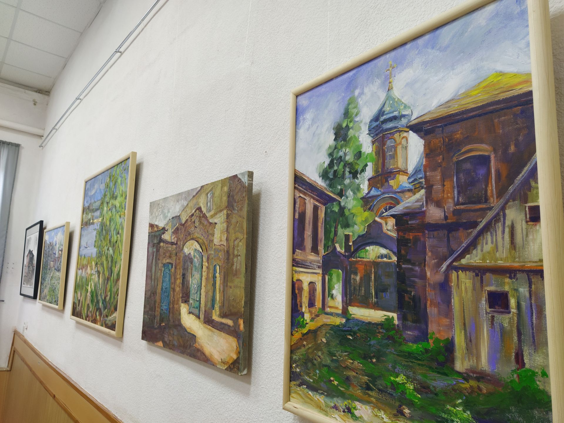 В рамках проекта «Старинный Чистополь. Возрождение» художники из России представили на выставке 80 работ