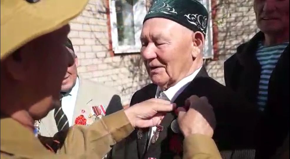 Ветерану Великой Отечественной войны из Чистополя вручили медаль «Пограничникам всех поколений»