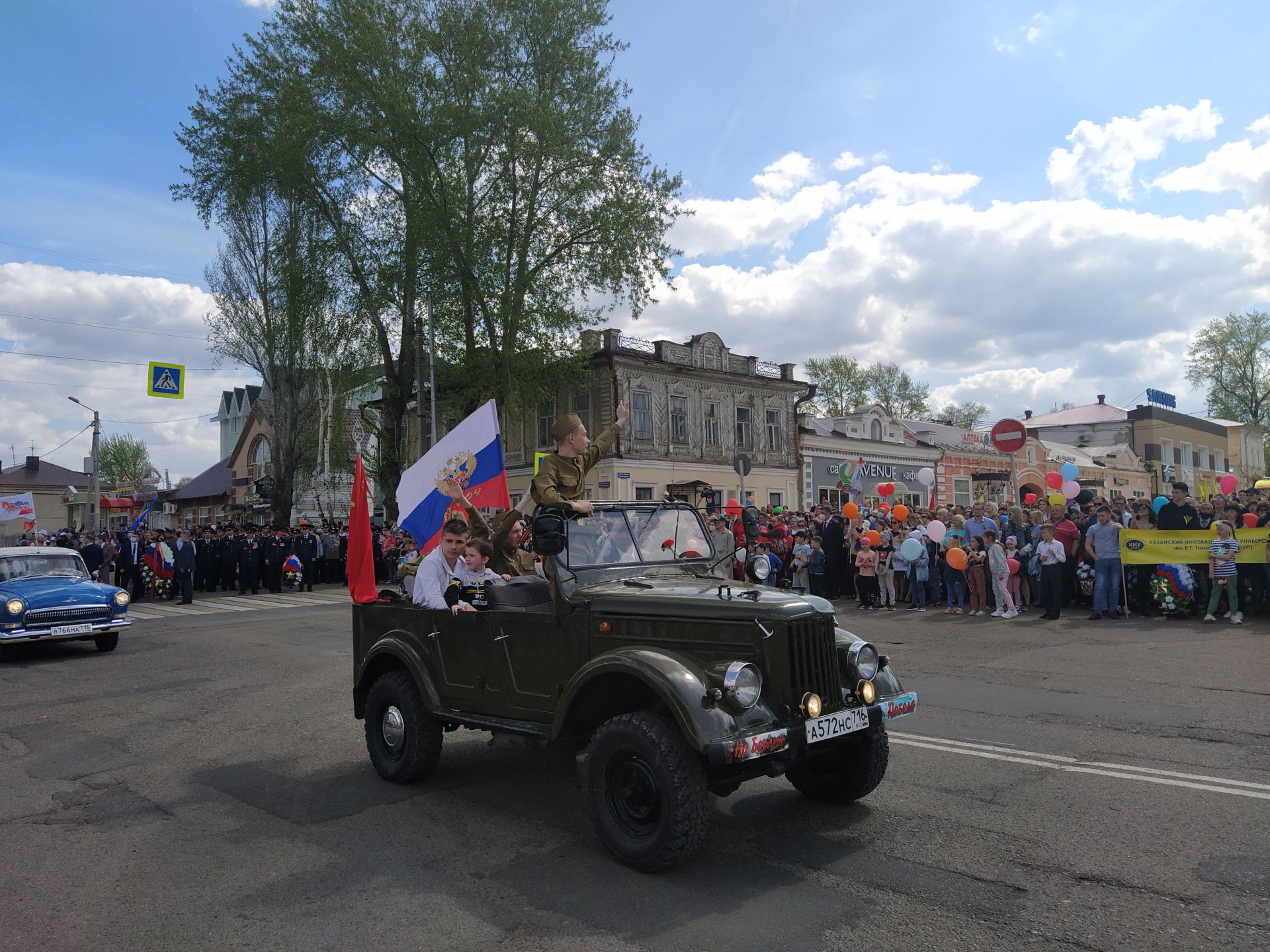 В Чистополе отпраздновали 76 годовщину Великой Победы (ФОТОРЕПОРТАЖ)
