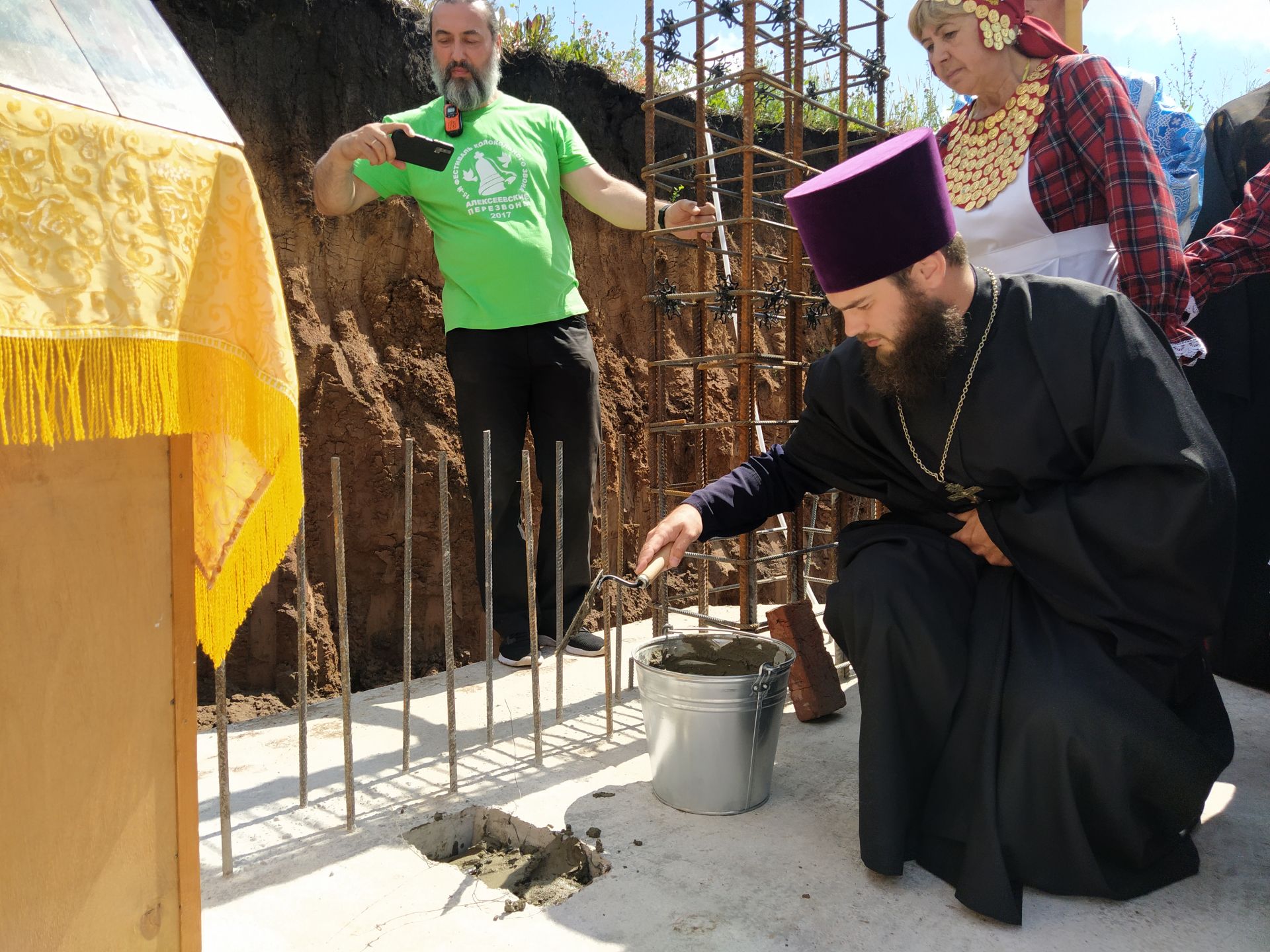 В Чистополе заложили камень на месте будущего храма кряшенского прихода