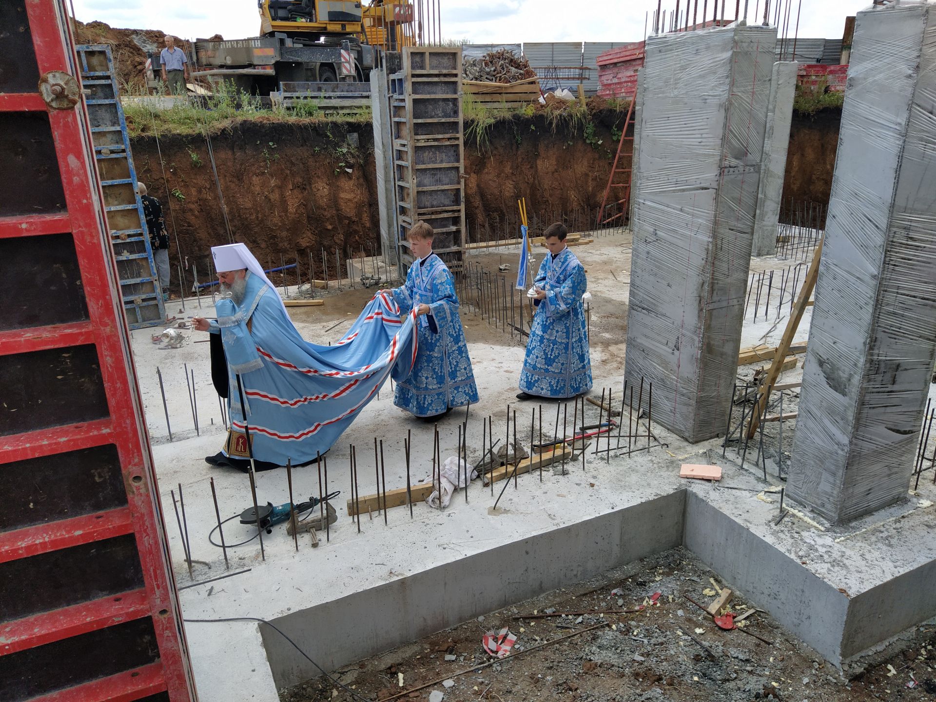 В Чистополе заложили камень на месте будущего храма кряшенского прихода