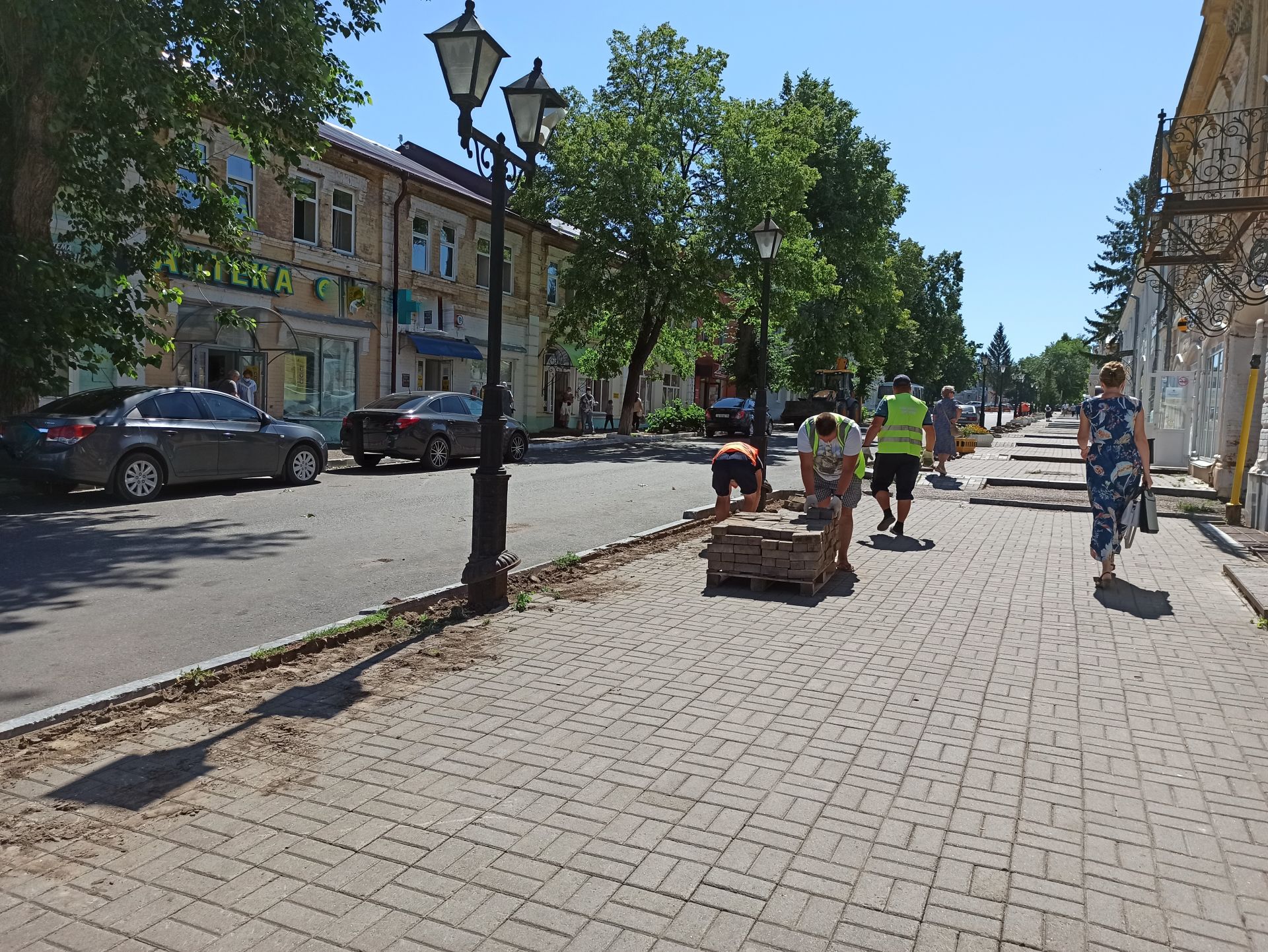 Из-за ремонтных работ в Чистополе перекрыли движение по улице Ленина