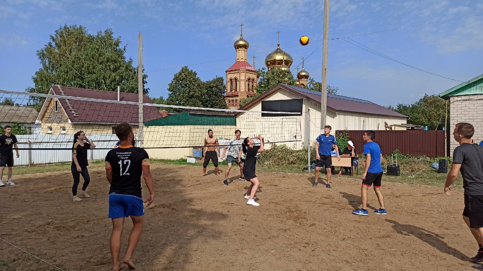 Состоялся турнир по волейболу среди молодежи Чистопольской епархии