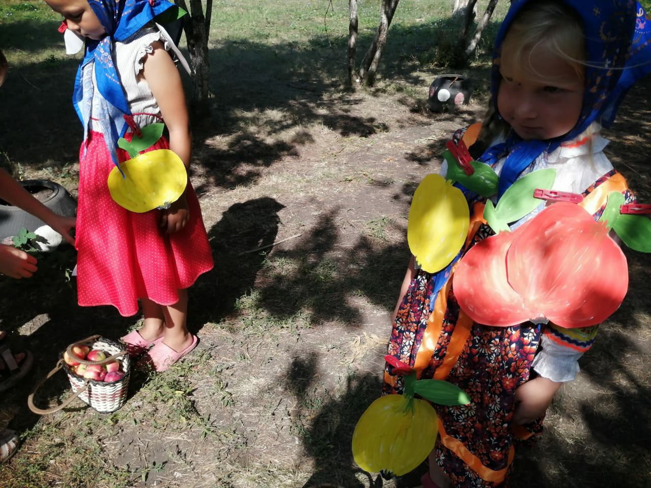 «Яблочные веселинки»: в чистопольском селе для детей устроили игры и забавы