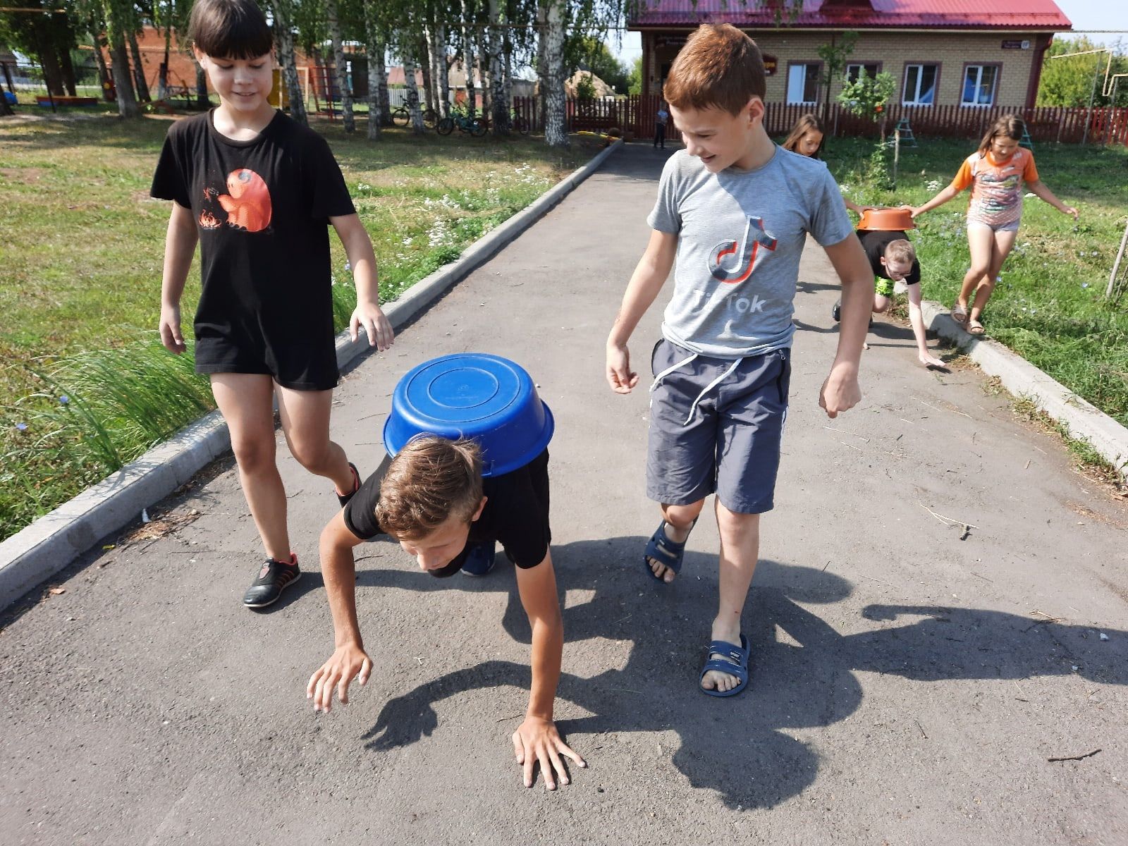 Дети чистопольского села состязались в веселых соревнованиях