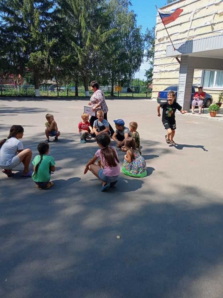 В чистопольском селе проходила игровая программа «Веселая компания»