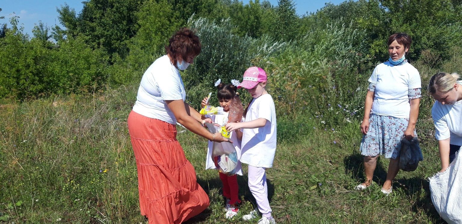 В чистопольском селе провели экологическую акцию