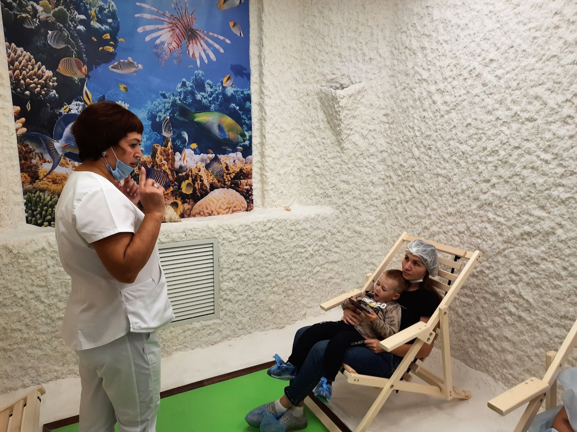 В Чистопольской детской поликлинике открылась соляная комната