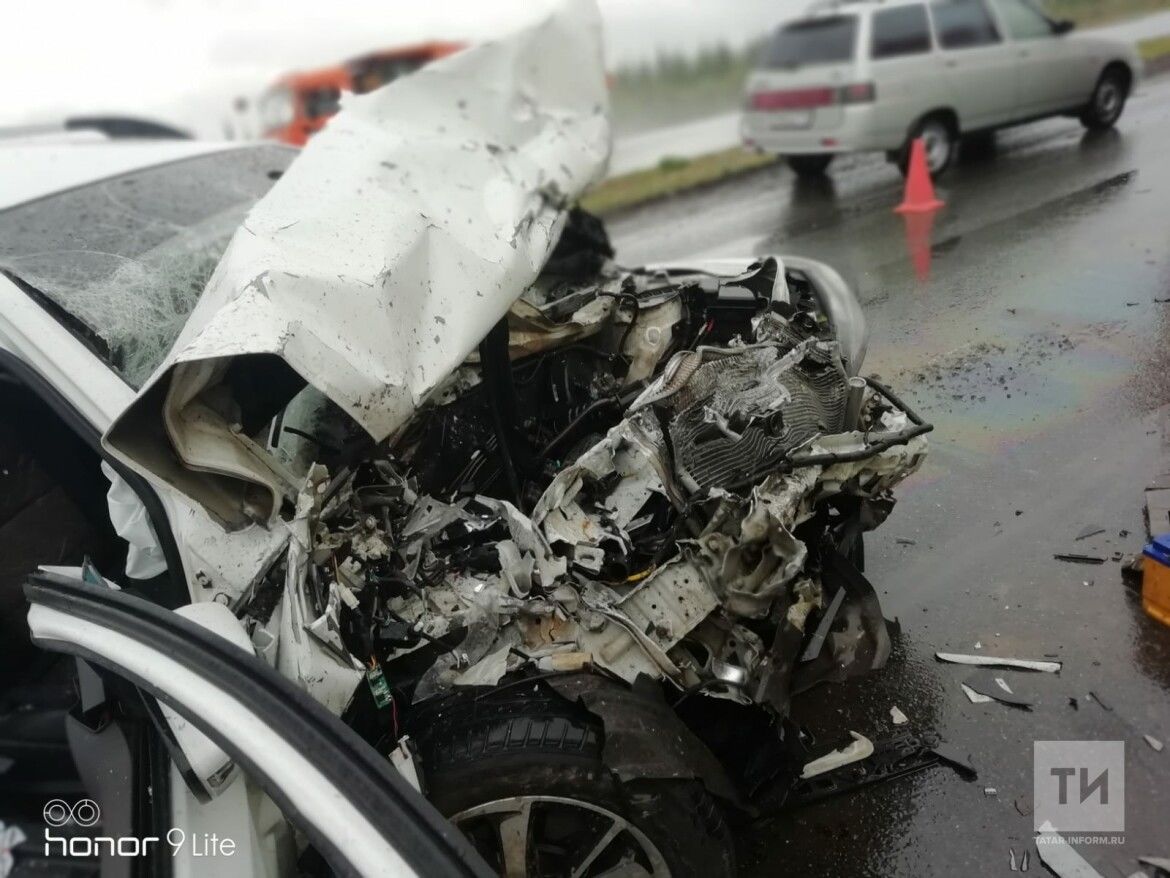 Смертельная авария  произошла на трассе Набережные Челны – Нижнекамск