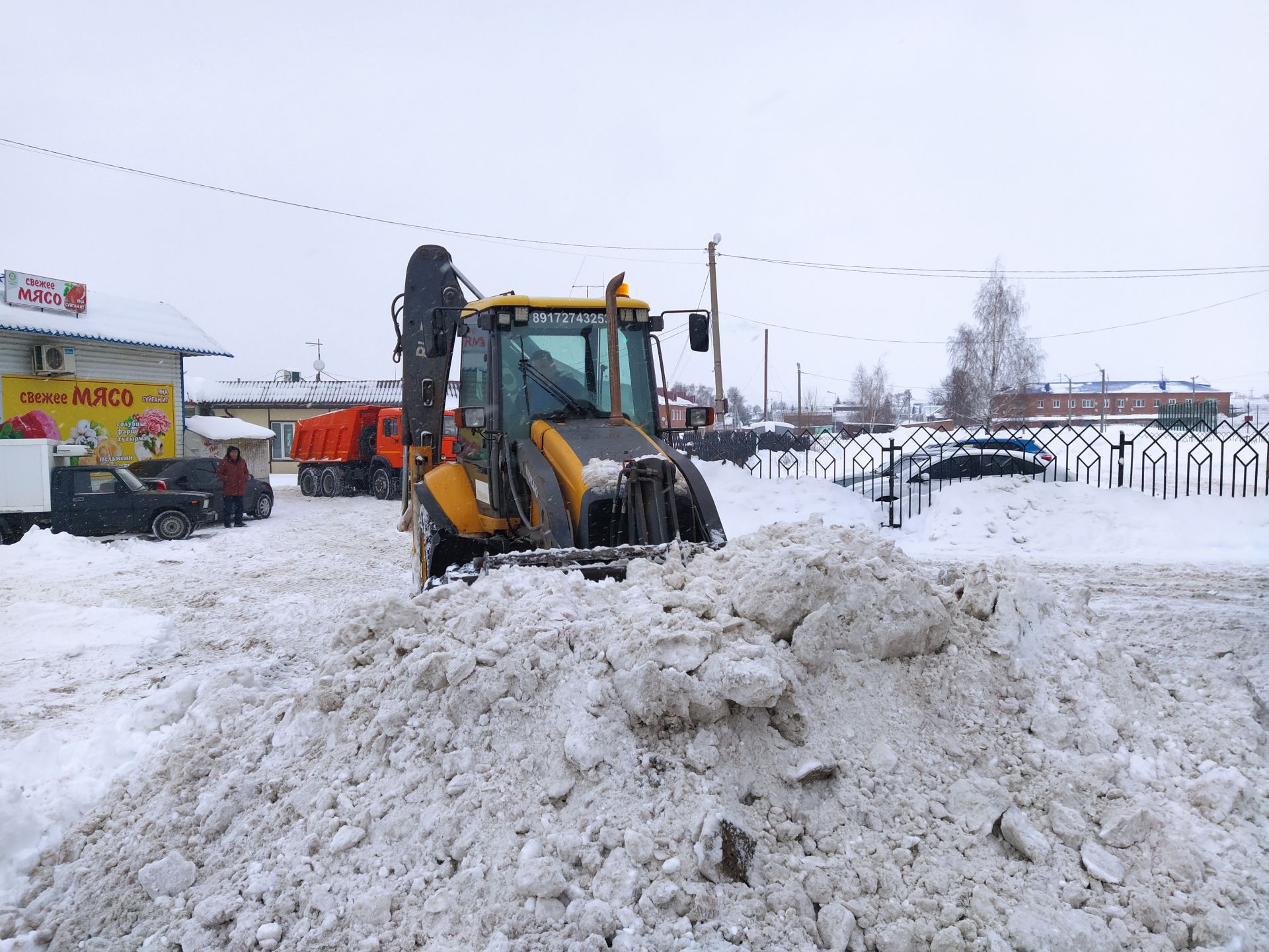 В муниципалитете прокомментировали работу по уборке снега с улиц Чистополя