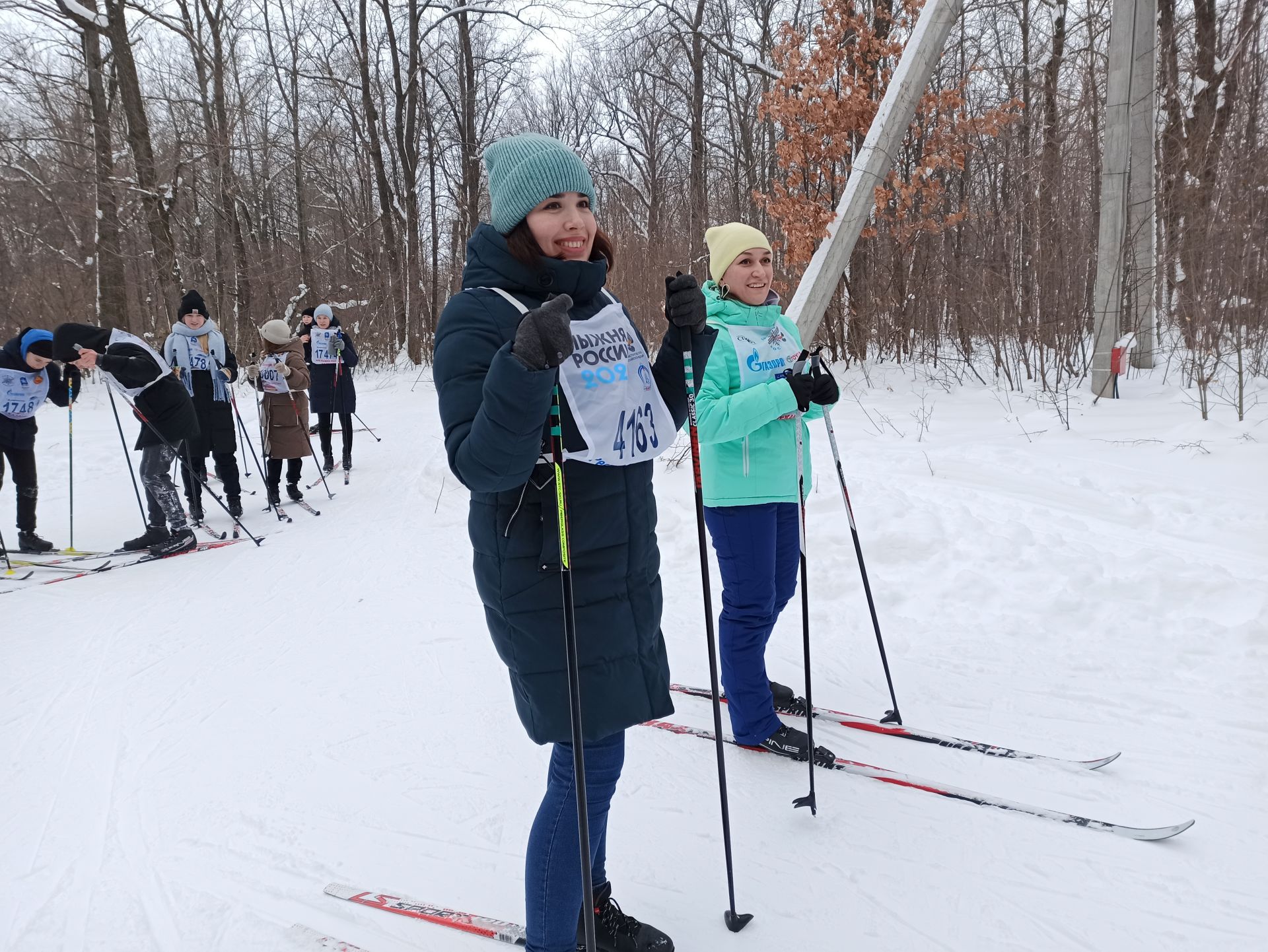 В Чистополе состоялся молодежный лыжный забег (фоторепортаж)
