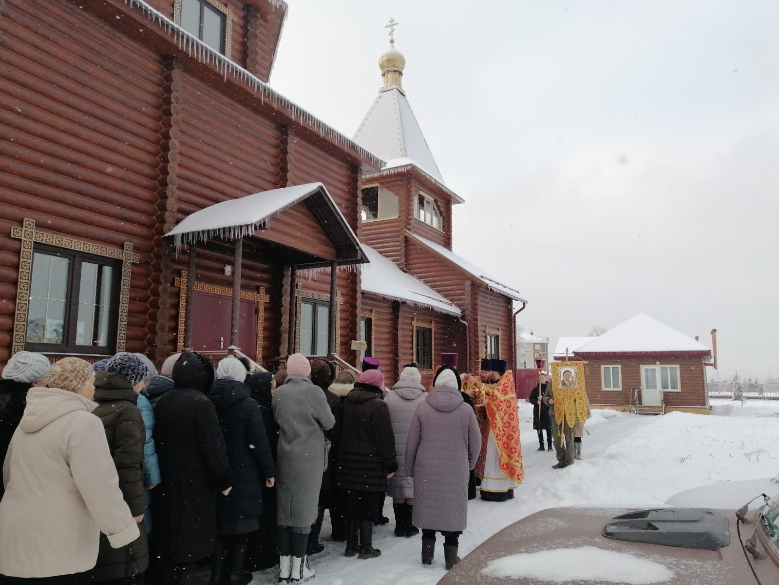 В храме Новомучеников Чистопольских прошло торжественное соборное богослужение