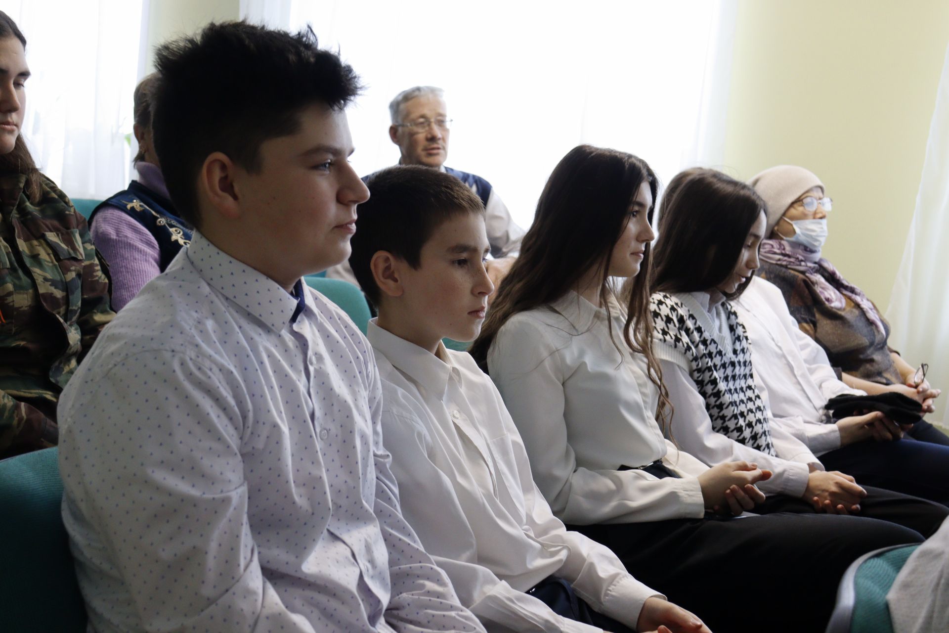 Для юных жителей села Татарское Адельшино провели Урок мужества