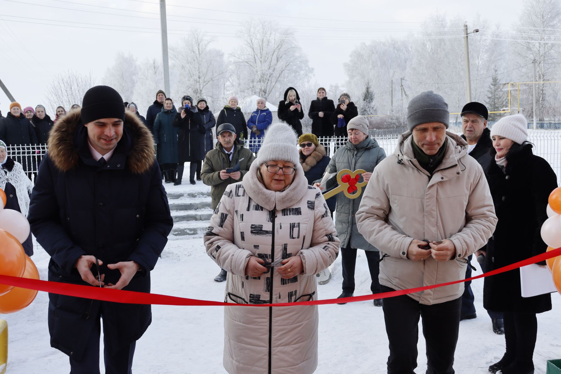 В селе Нижняя Кондрата Чистопольского района открылся новый модульный ФАП