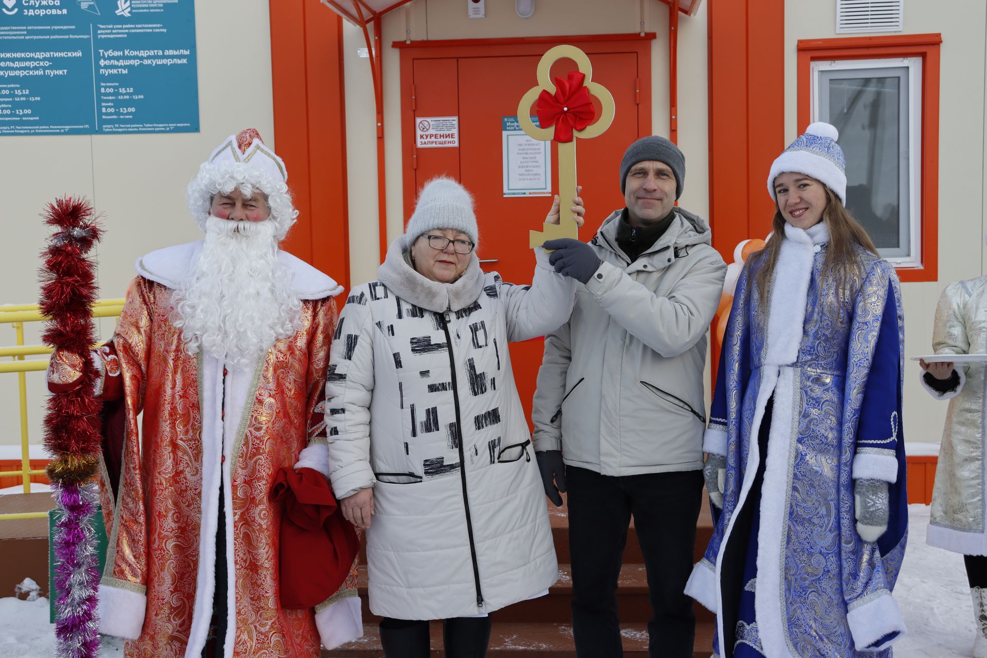 В селе Нижняя Кондрата Чистопольского района открылся новый модульный ФАП