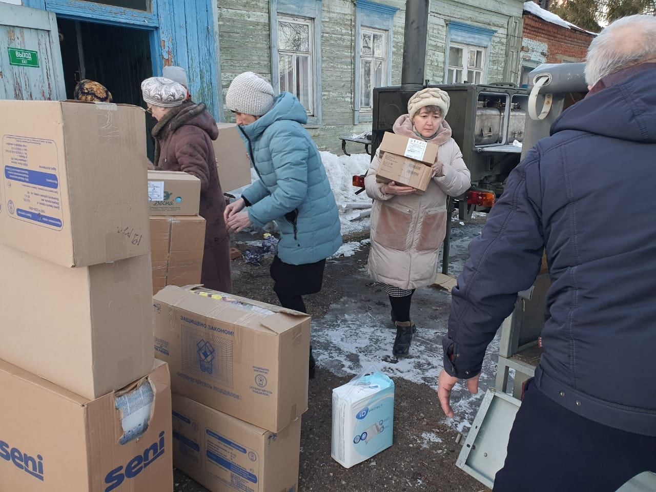 Чистопольская епархия передала очередную партию гуманитарной помощи для беженцев из ДНР и ЛНР