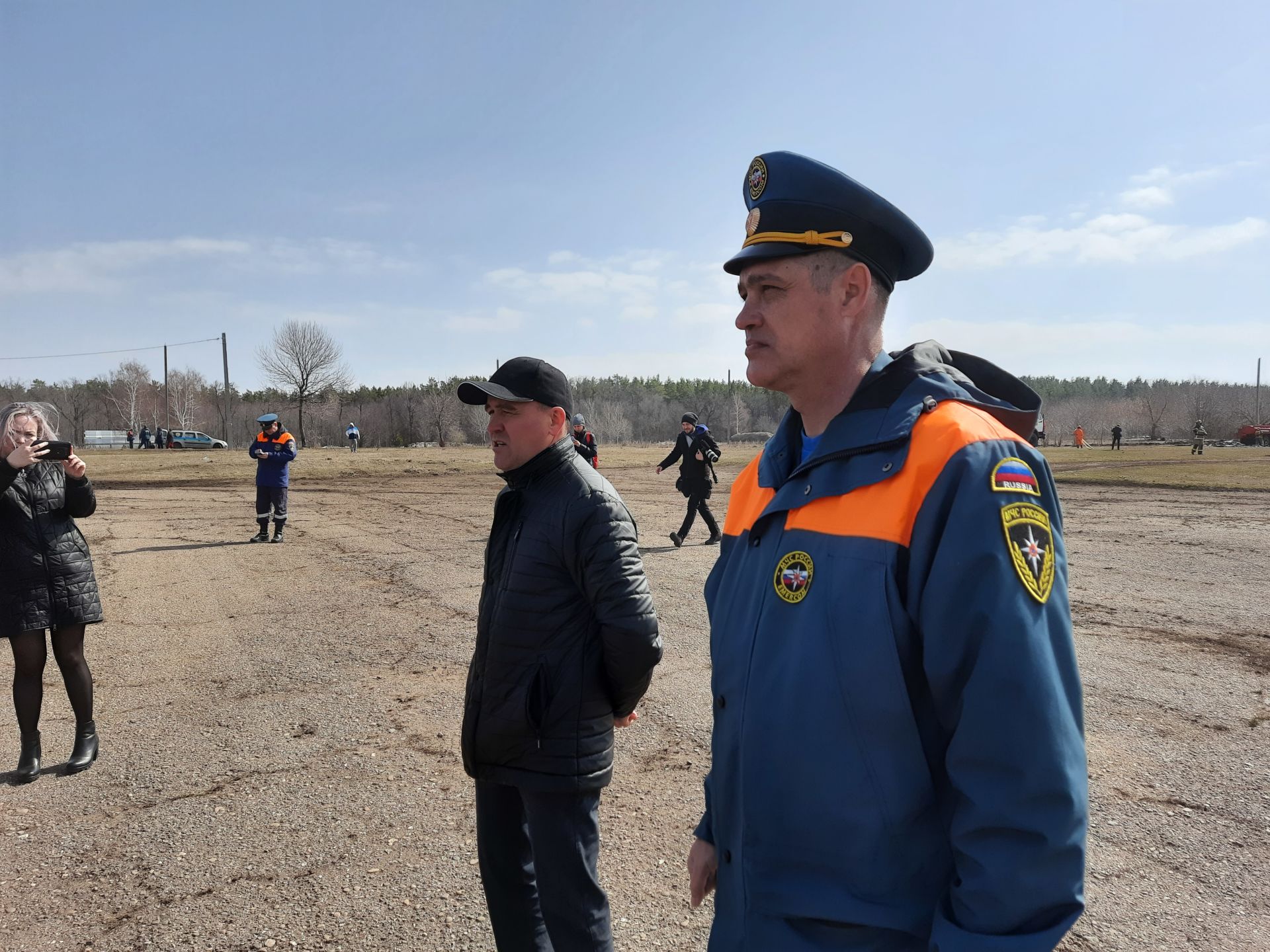 В Чистопольском районе в масштабных учениях была задействована авиация и экстренные службы