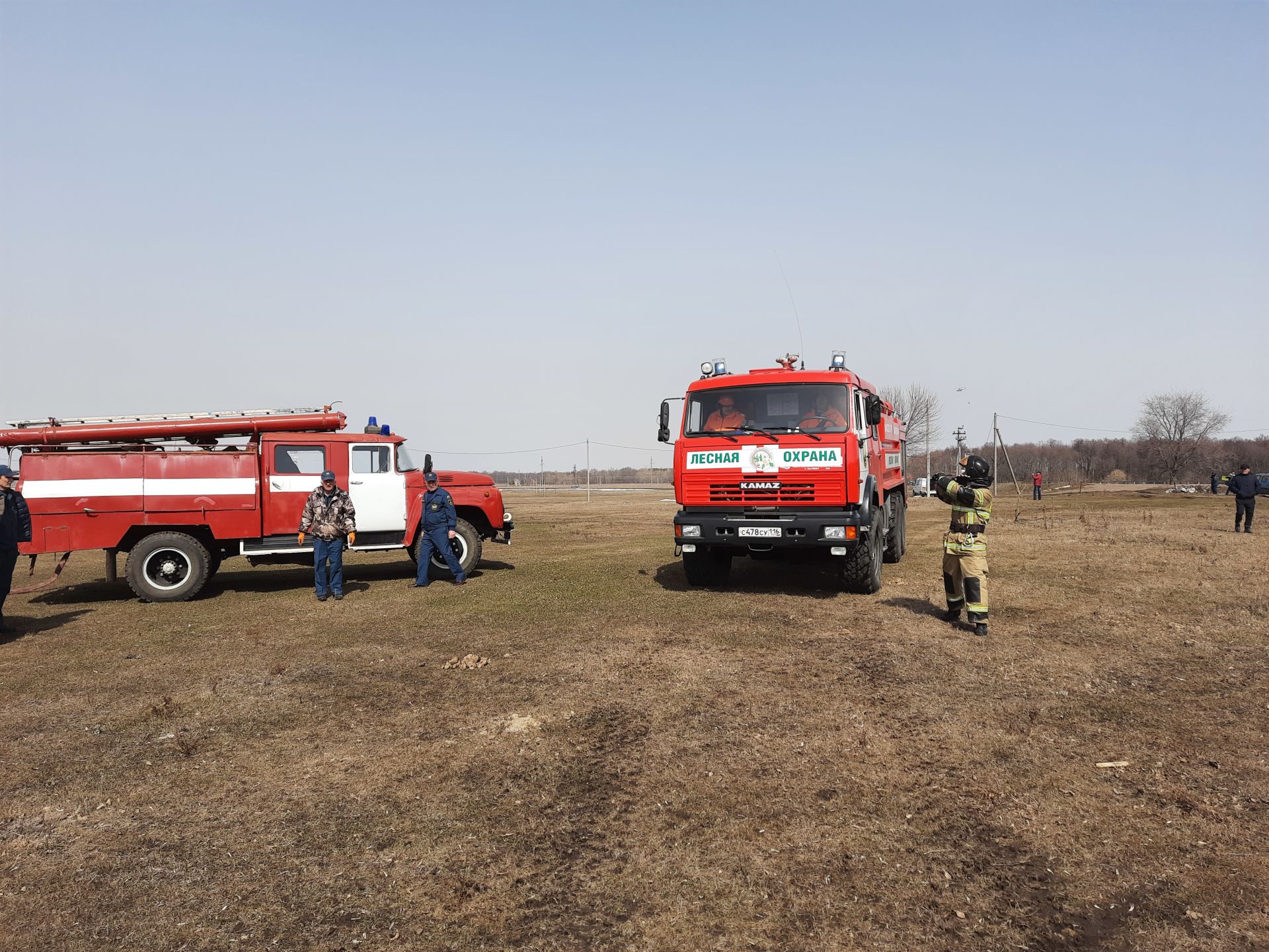 В Чистопольском районе в масштабных учениях была задействована авиация и экстренные службы