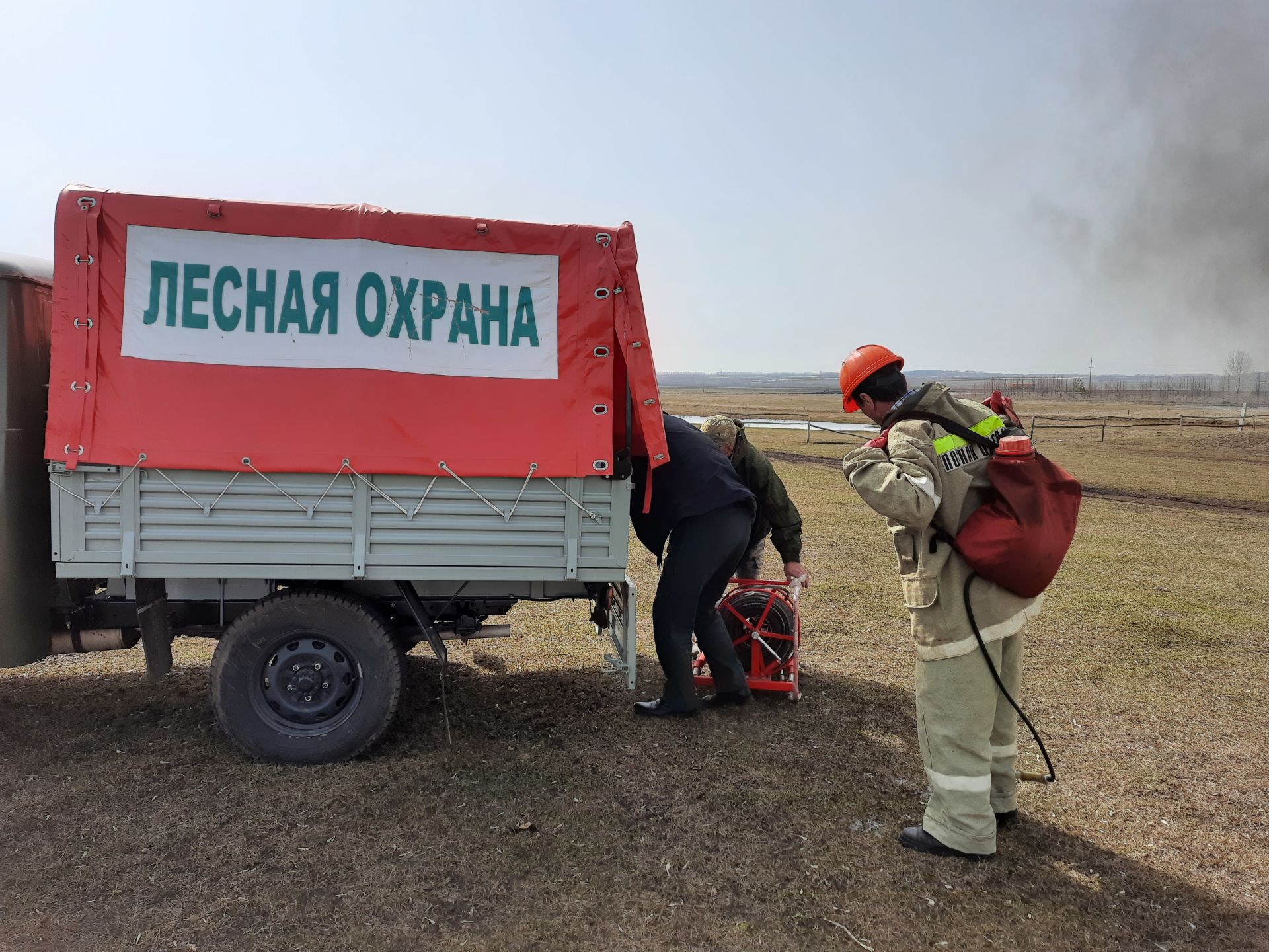 В Чистопольском районе в масштабных учениях была задействована авиация и экстренные службы