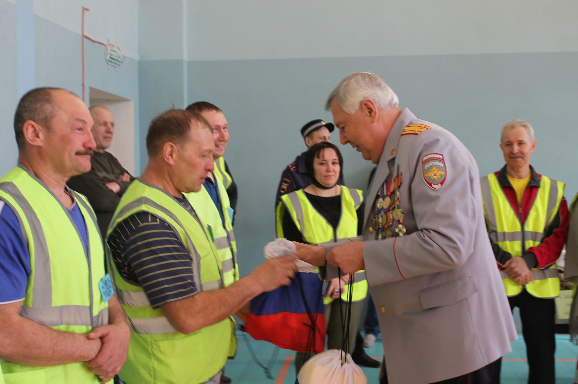 Они снова вместе: соревновались ветераны и сотрудники чистопольской ГИБДД