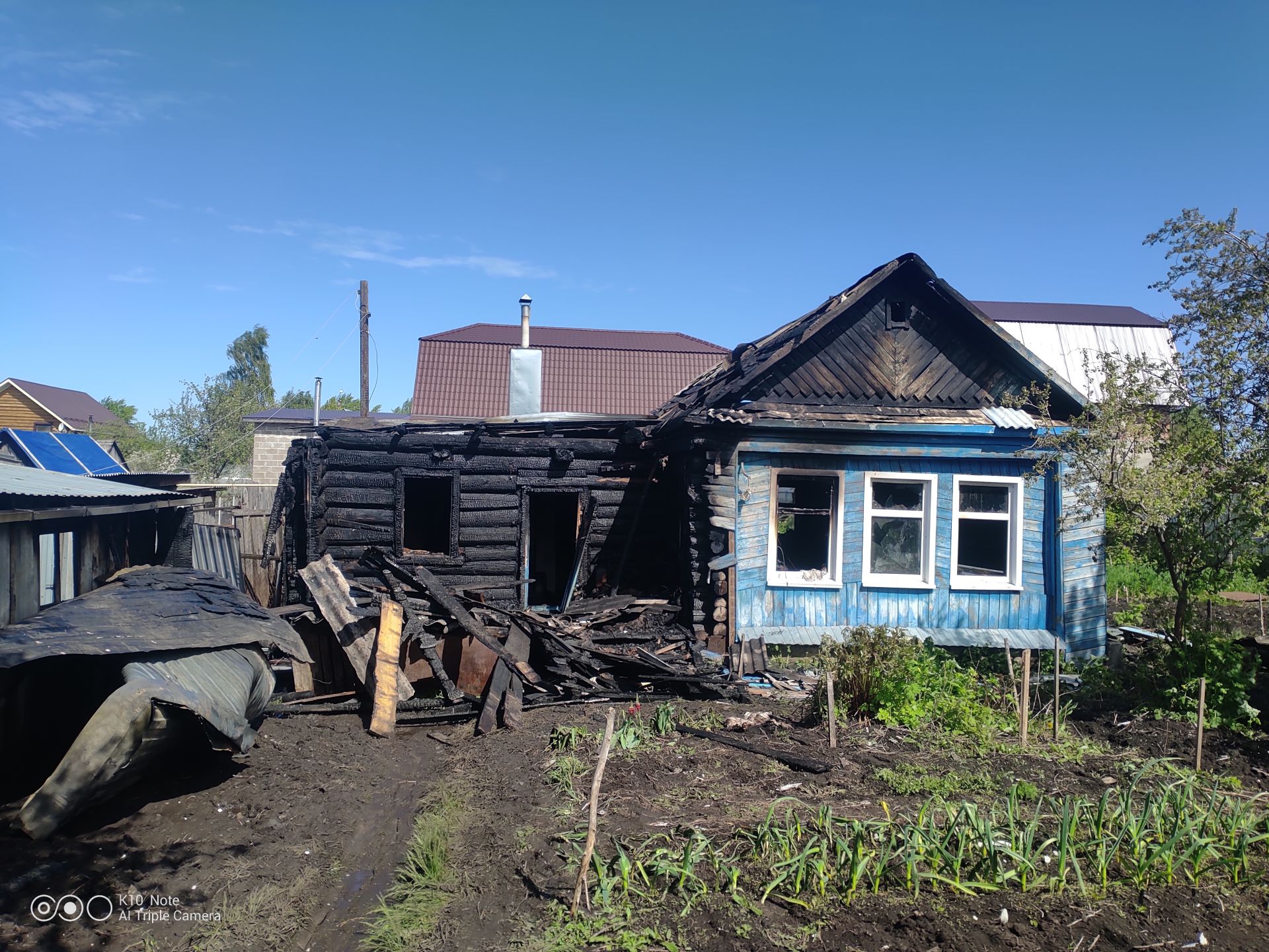 За неделю в Чистопольском районе горели два дома и одно бесхозное строение