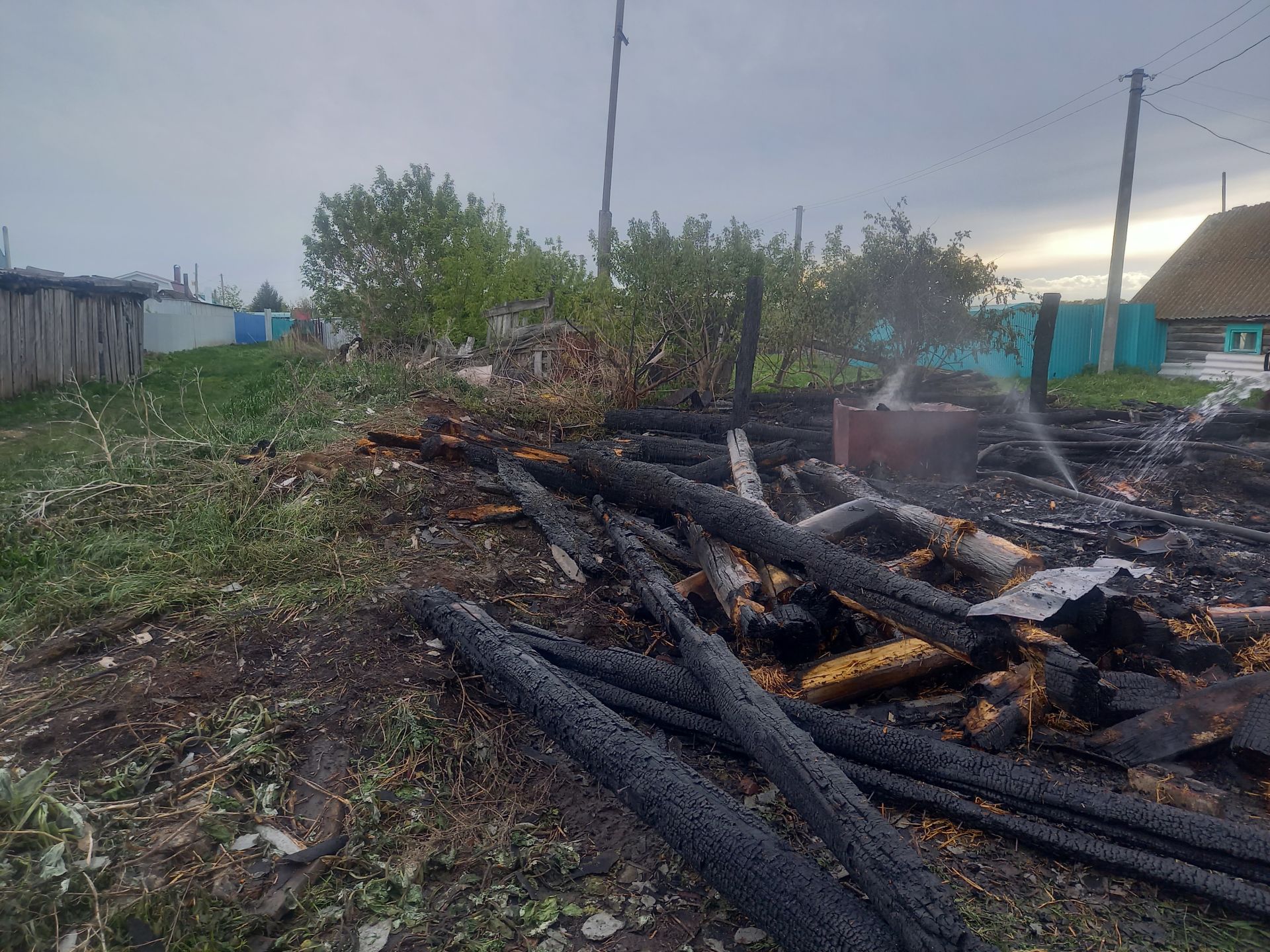 За неделю в Чистопольском районе горели два дома и одно бесхозное строение