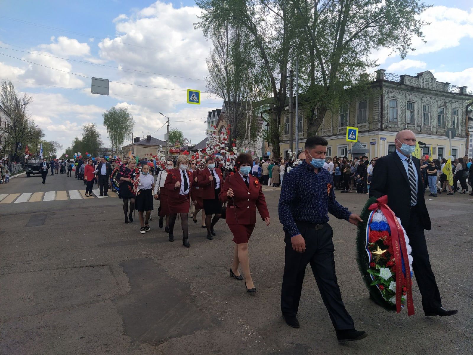 Порядок движения колонн 9 Мая