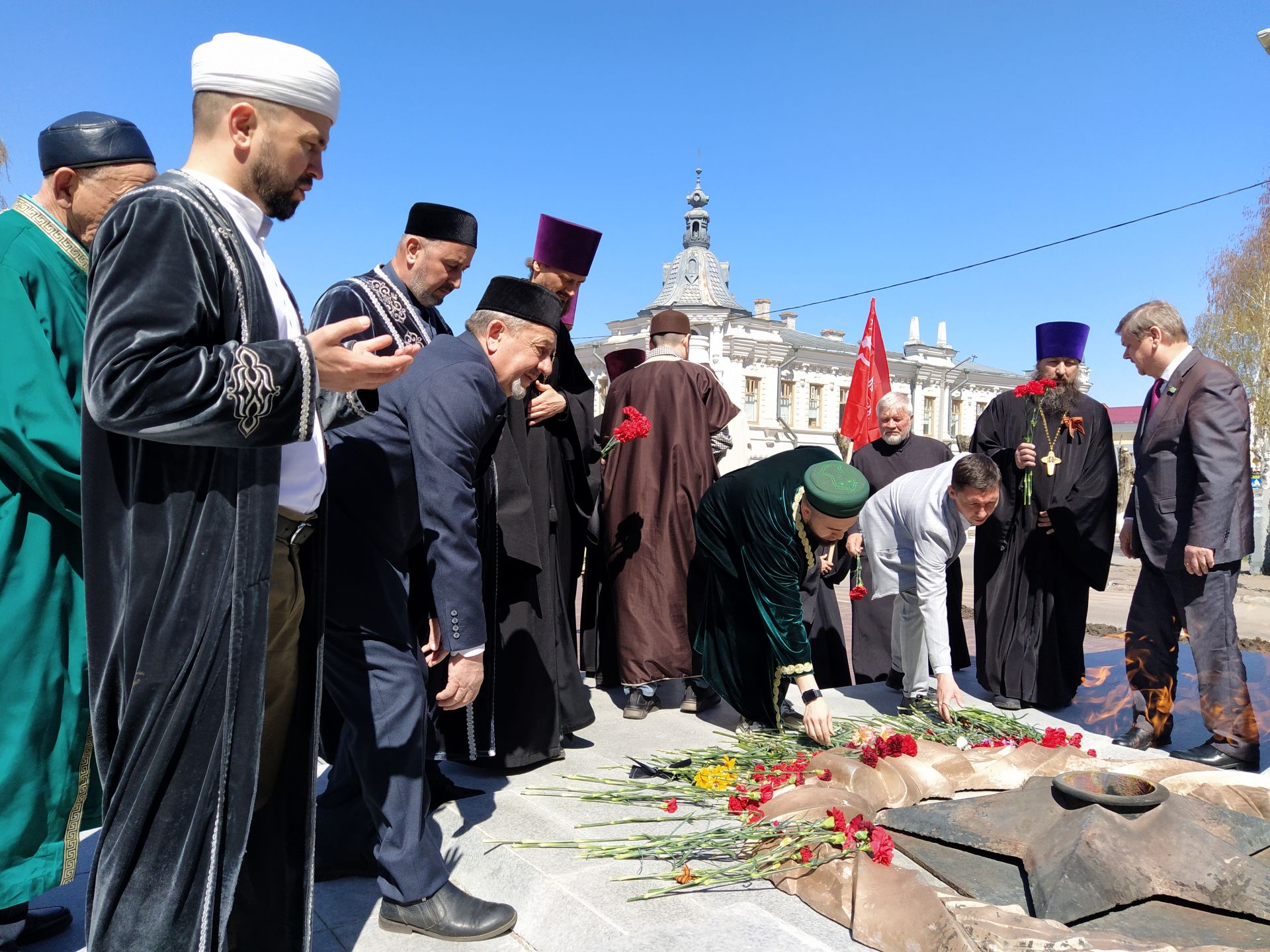 В Чистополе представители религиозных конфессий почтили память погибших в годы Великой Отечественной войны