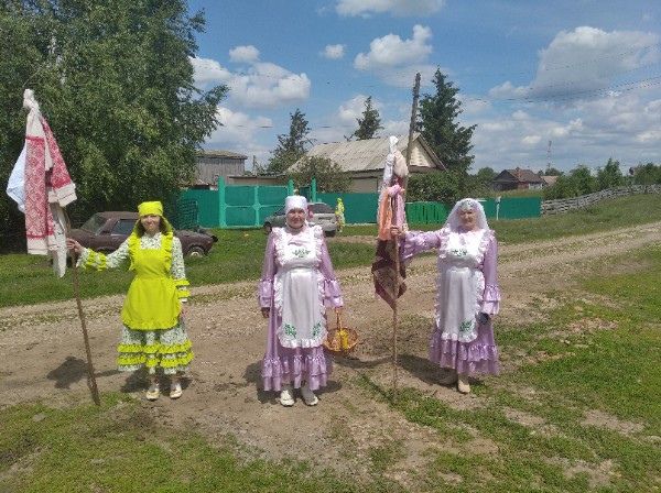 В чистопольском селе прошел обряд сбора полотенец