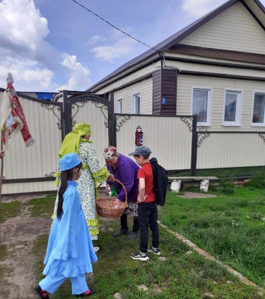 В чистопольском селе прошел обряд сбора полотенец