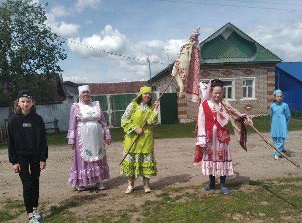 В чистопольском селе прошел обряд сбора полотенец