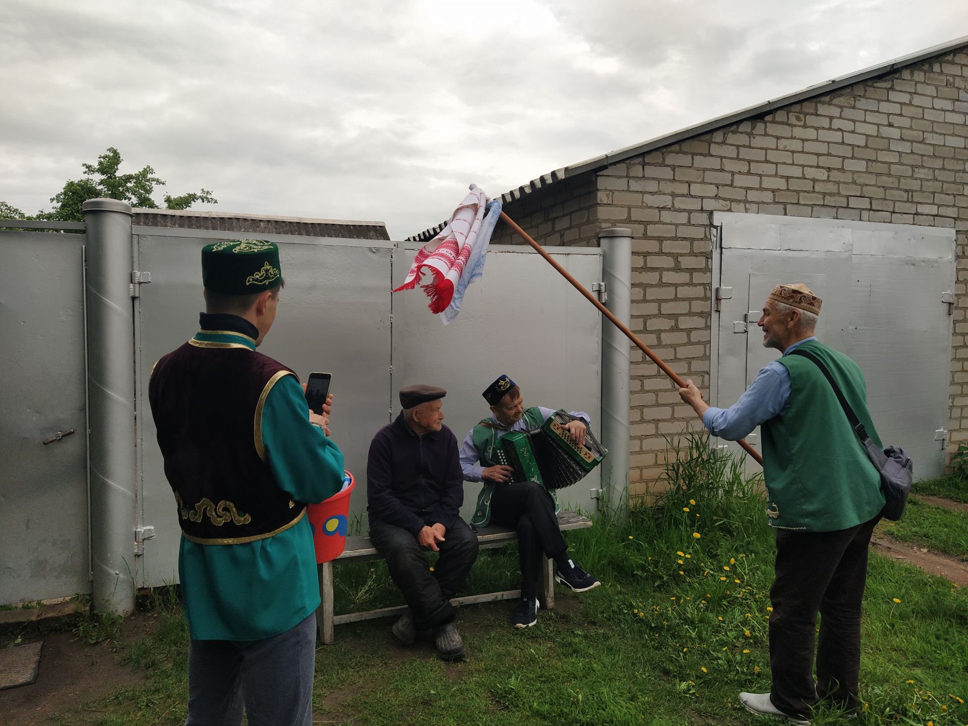 В Чистополе провели  обряд сбора полотенец и подарков