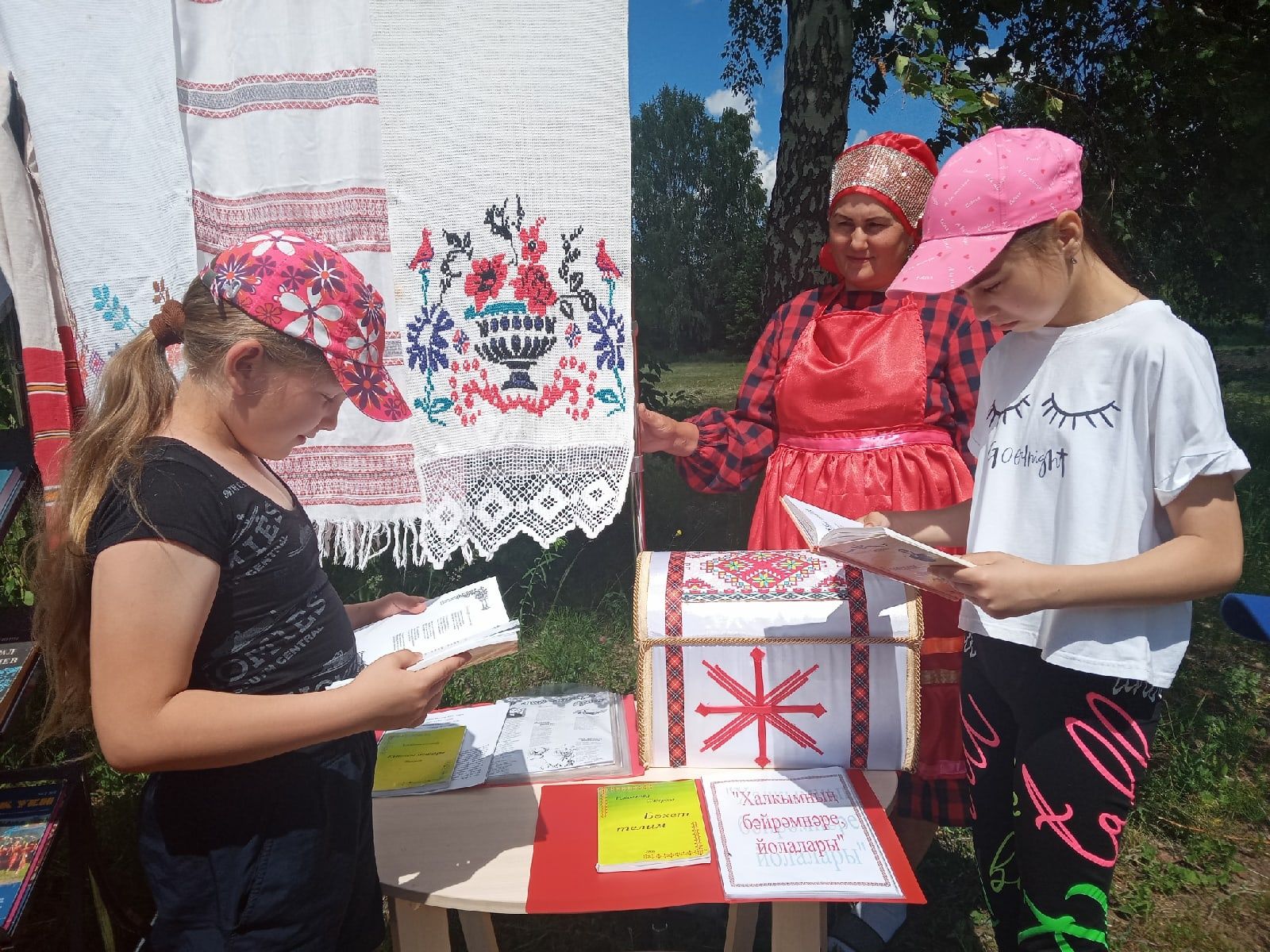 Юные жители чистопольского села знакомились с творчеством местного автора