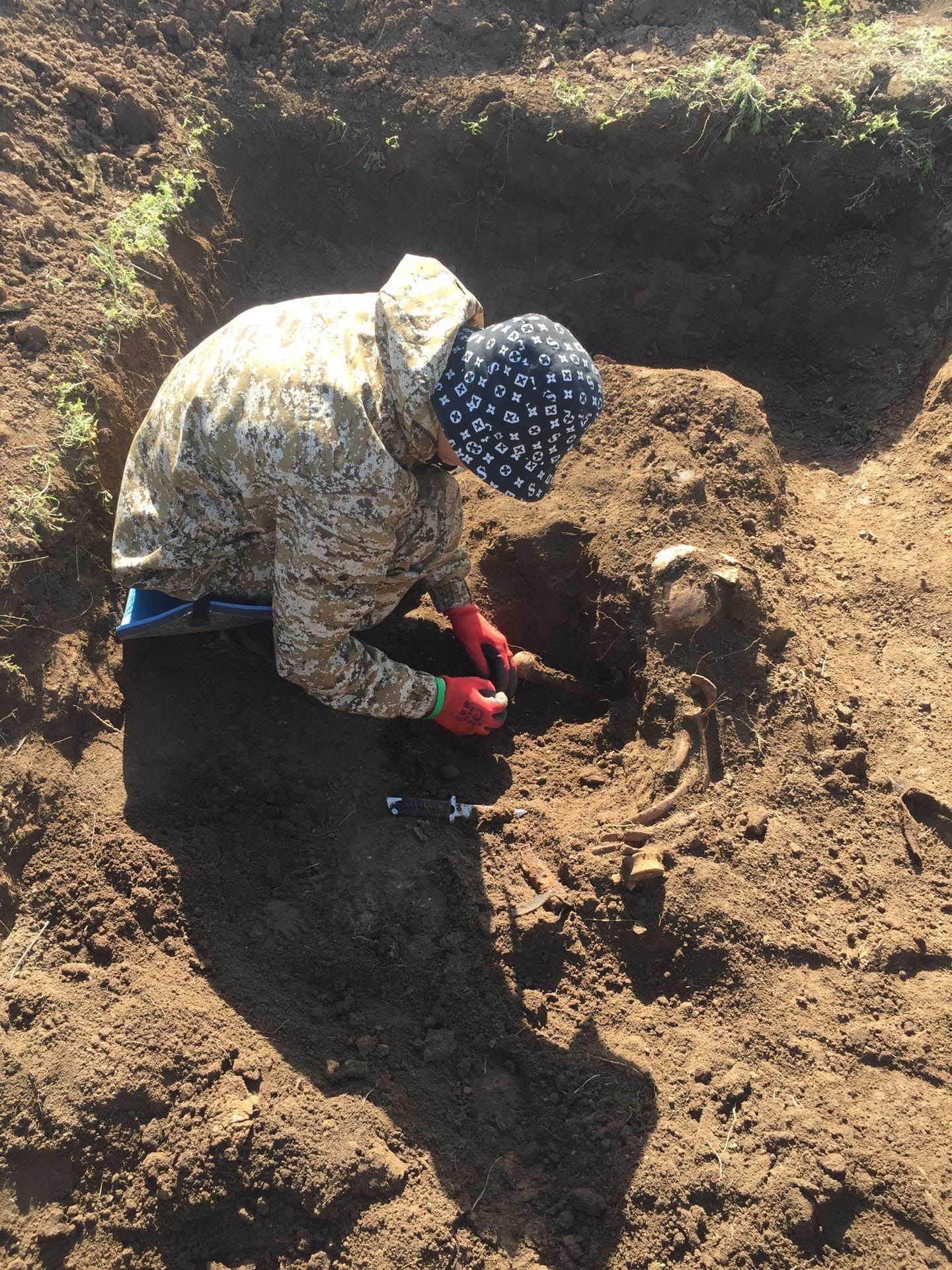 Чистопольские поисковики нашли останки 112 солдат