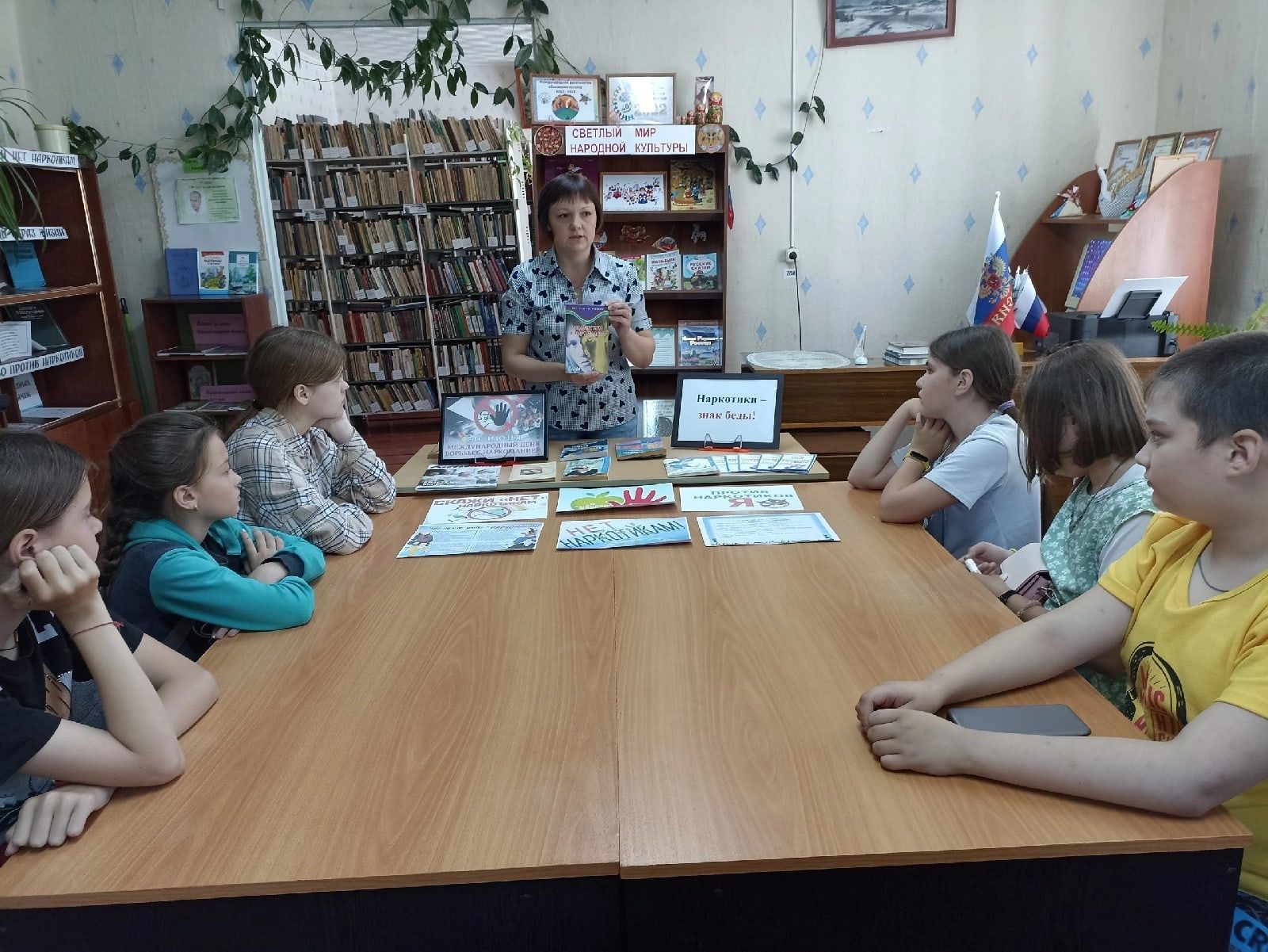 Юные жители чистопольского села выступают за здоровый образ жизни
