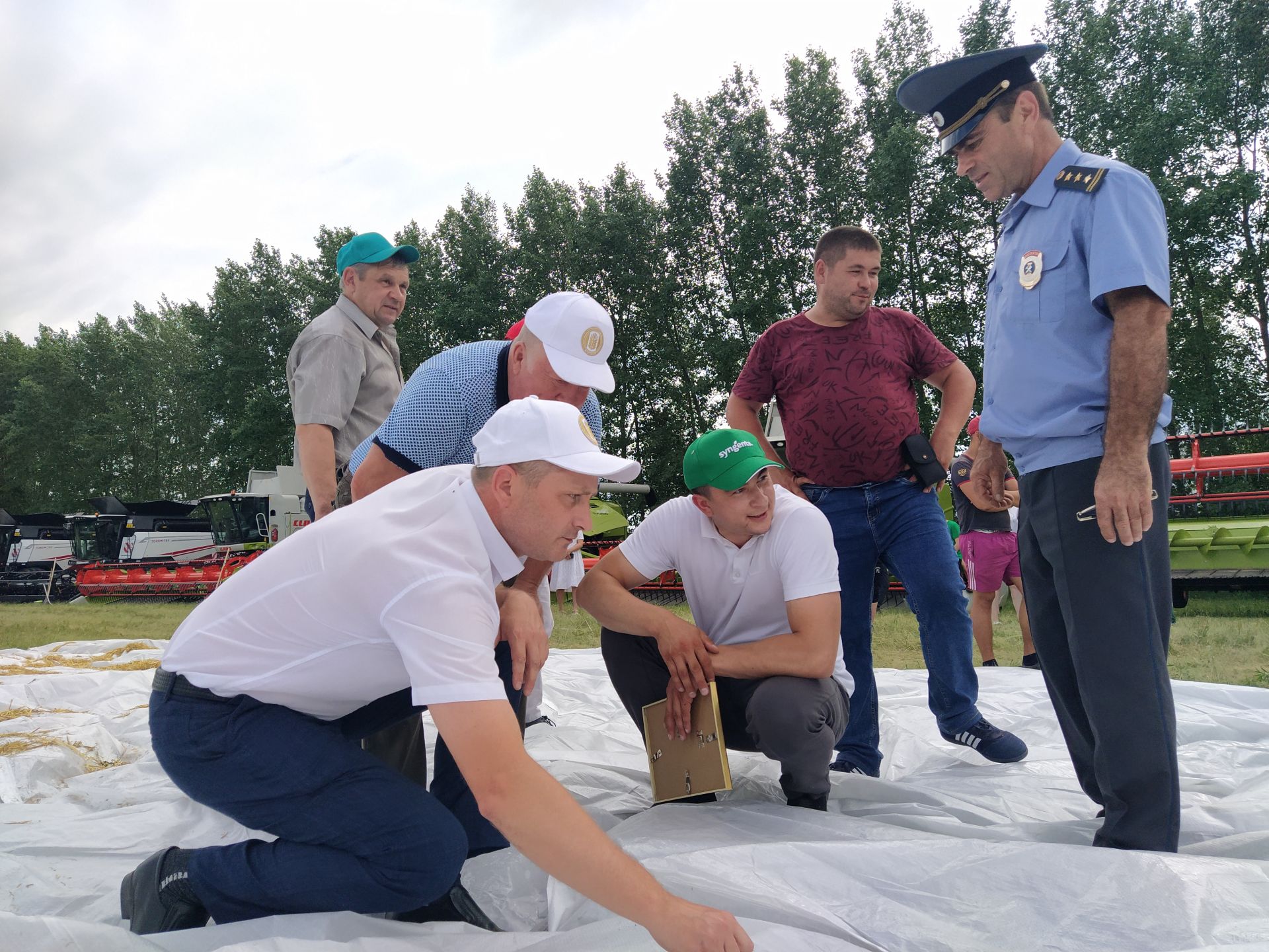 В Чистополе проверили готовность комбайнов к предстоящей уборке