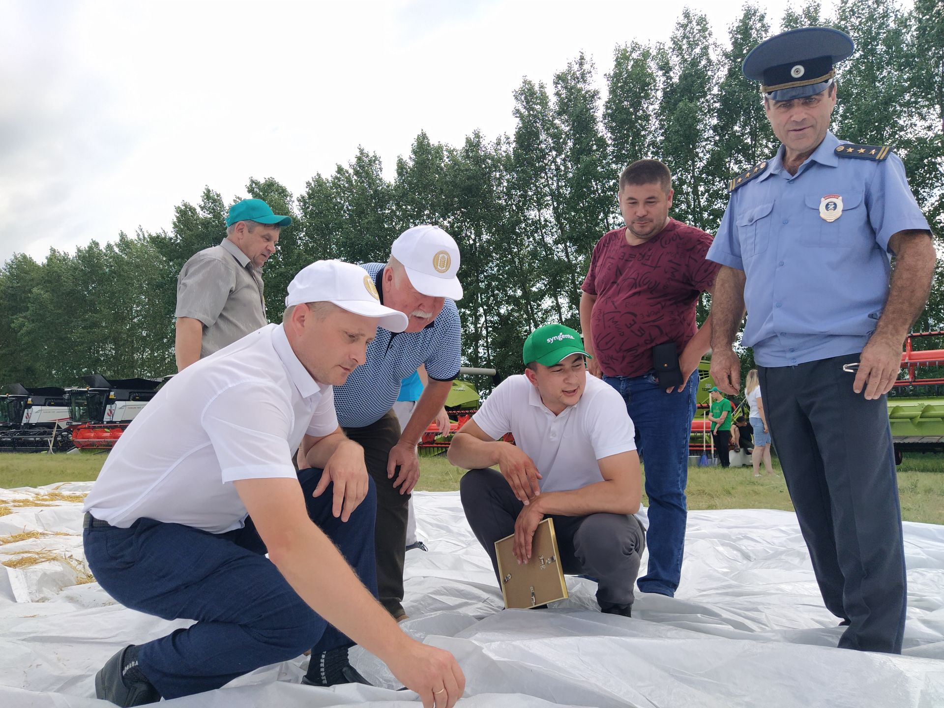 В Чистополе проверили готовность комбайнов к предстоящей уборке