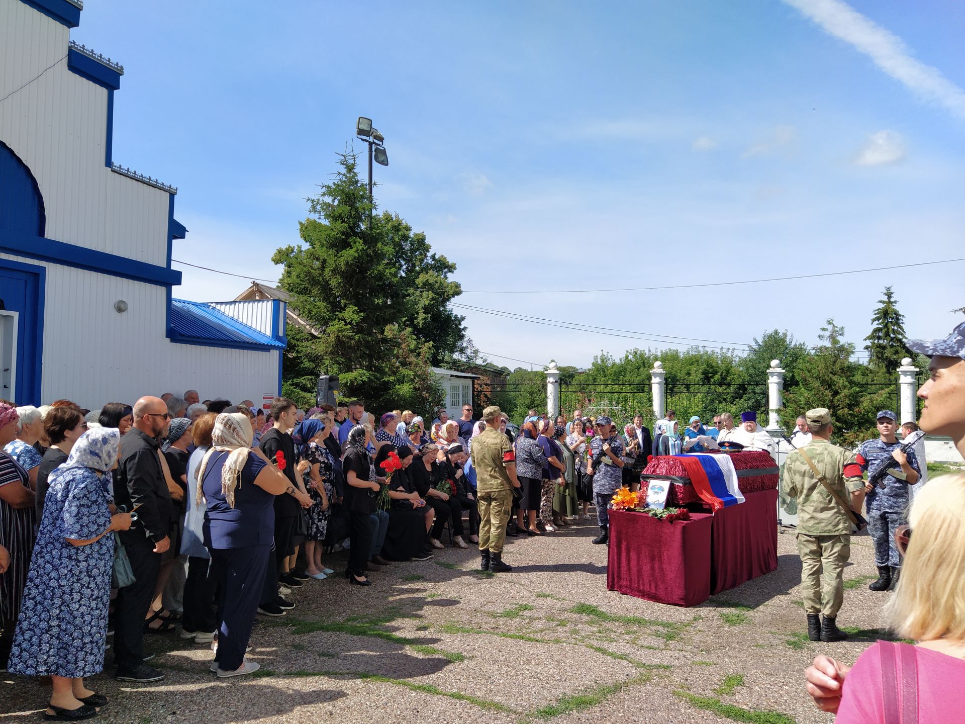 В Чистополе простились с Вячеславом Есиповым, погибшим во время спецоперации