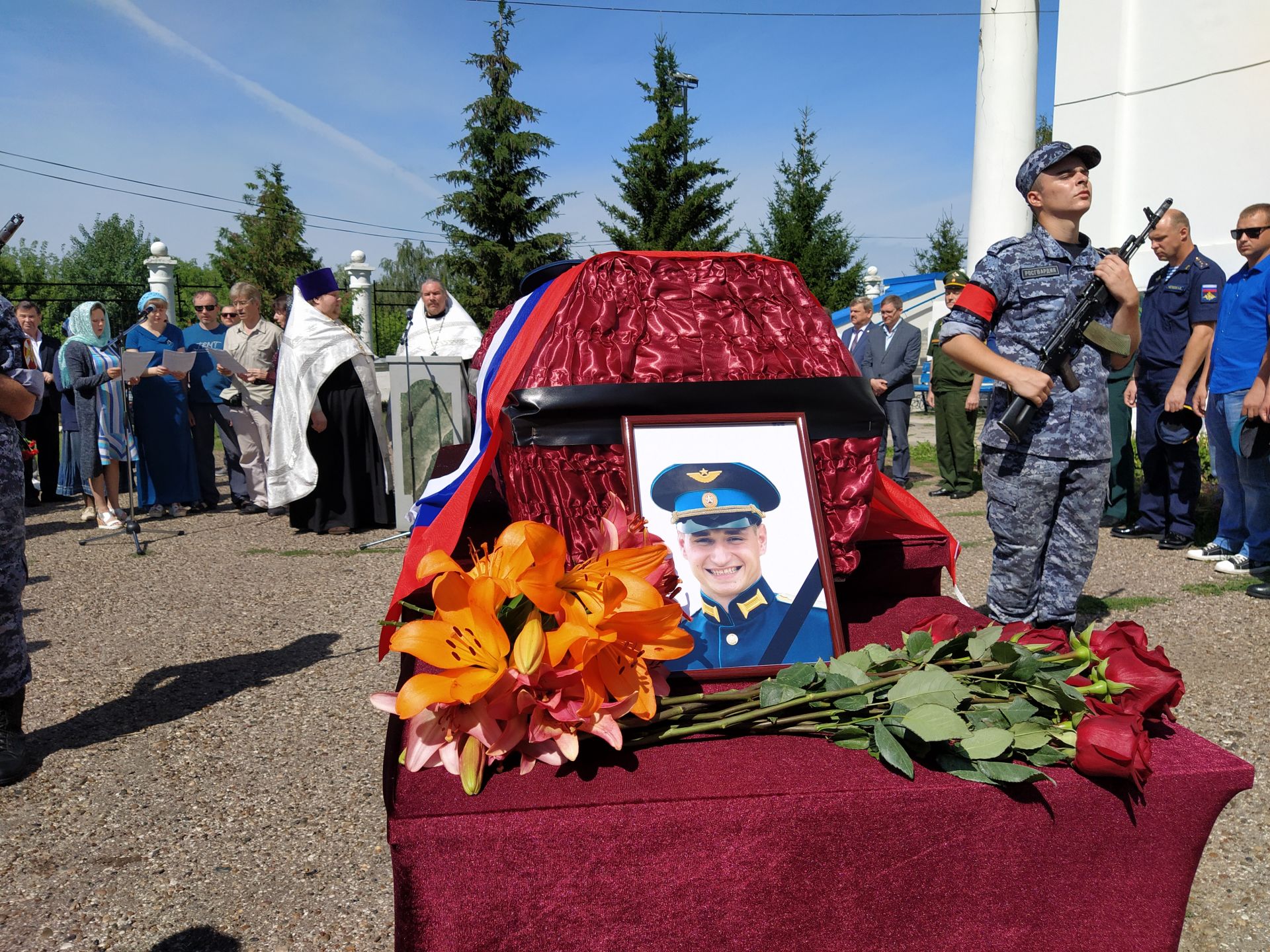 В Чистополе простились с Вячеславом Есиповым, погибшим во время спецоперации