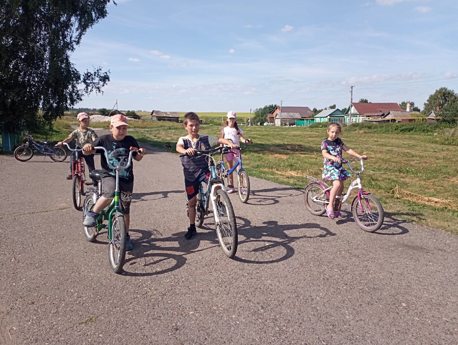 В селе Исляйкино прошел велотурнир «Наш друг – велосипед»