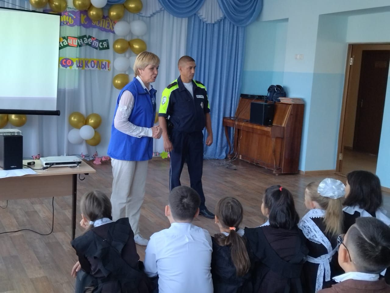 Осторожно на дороге: детям чистопольского села напомнили о правилах безопасности