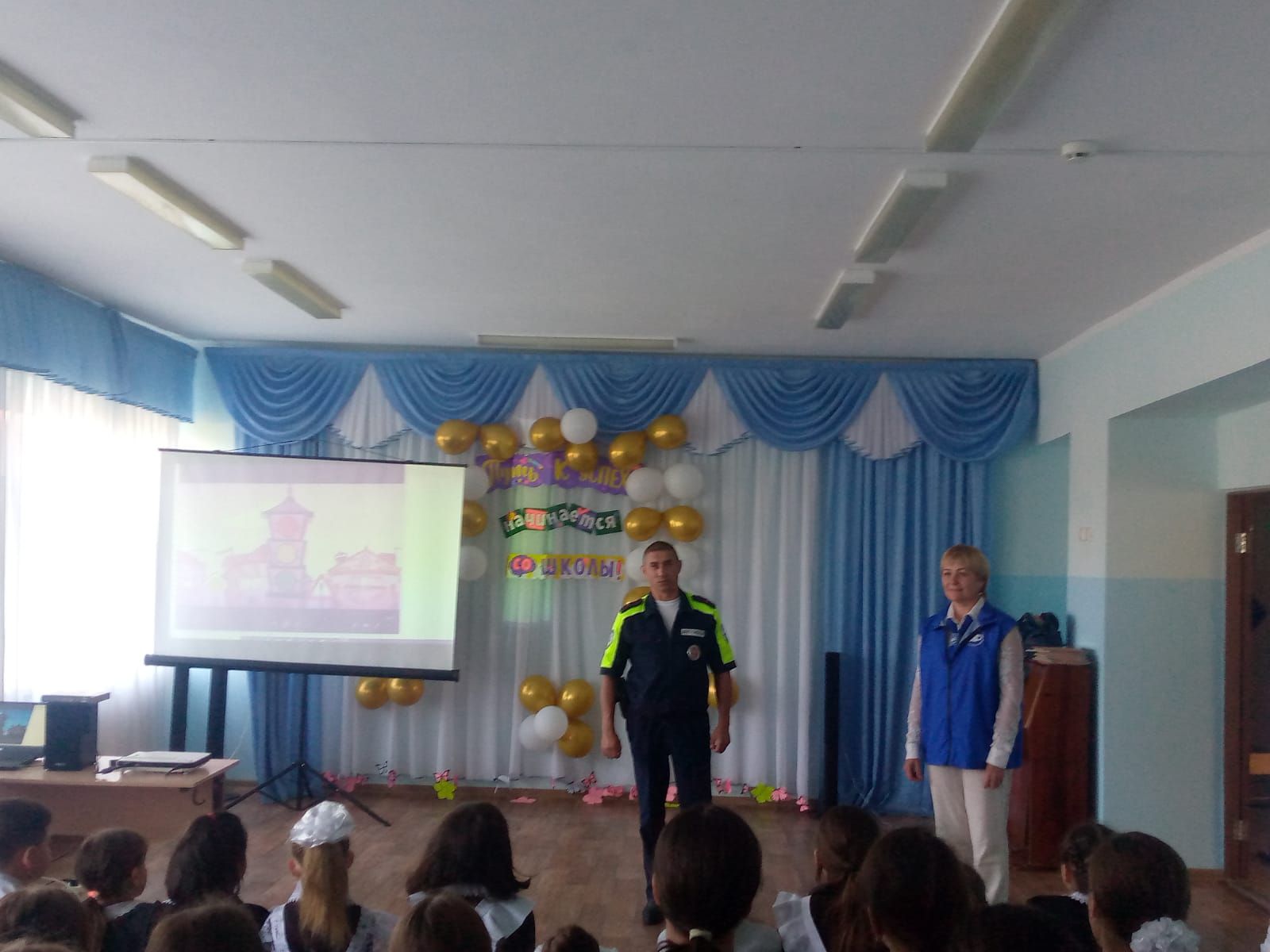 Осторожно на дороге: детям чистопольского села напомнили о правилах безопасности