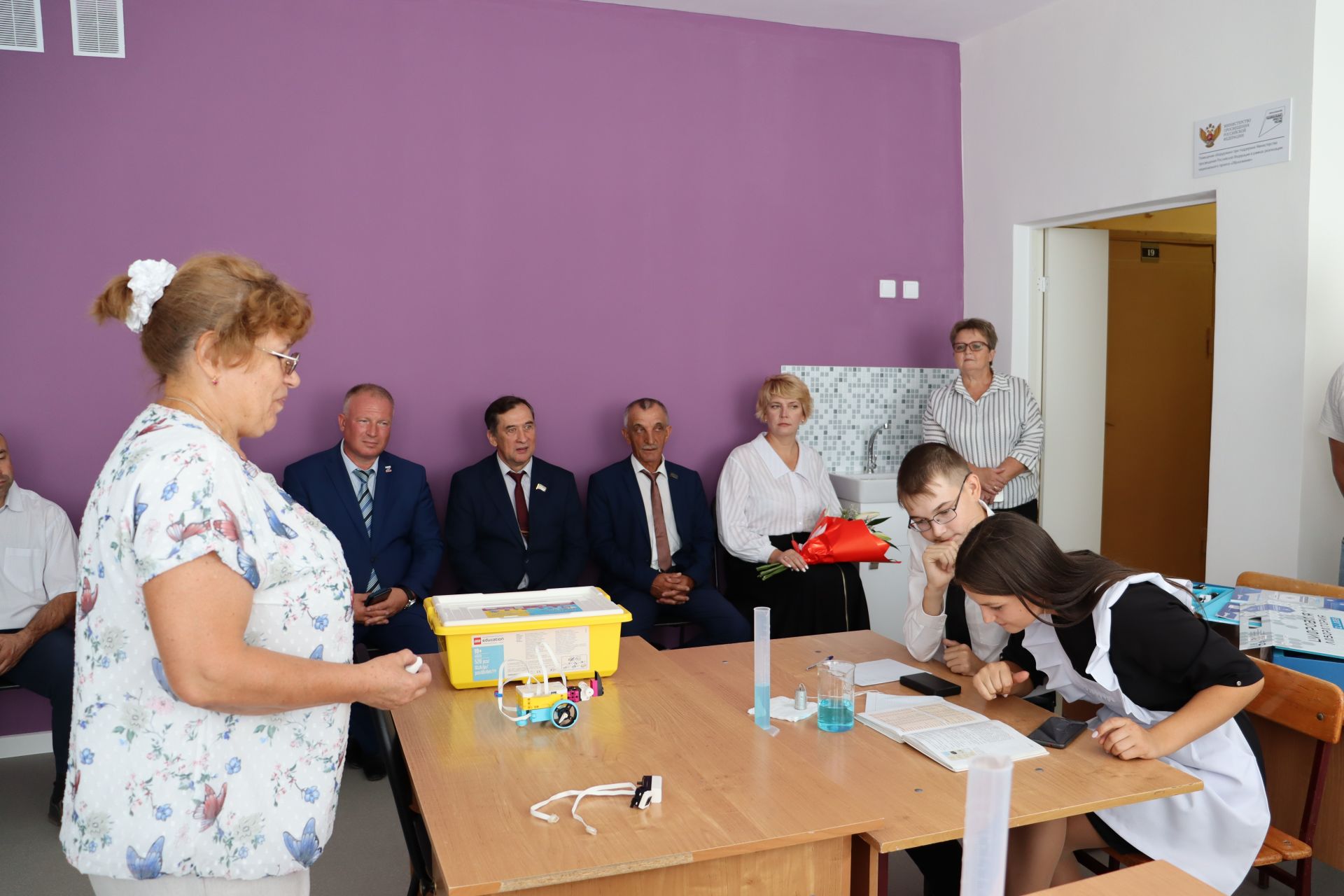 В двух школах Чистопольского района открылись современные образовательные центры «Точка роста»