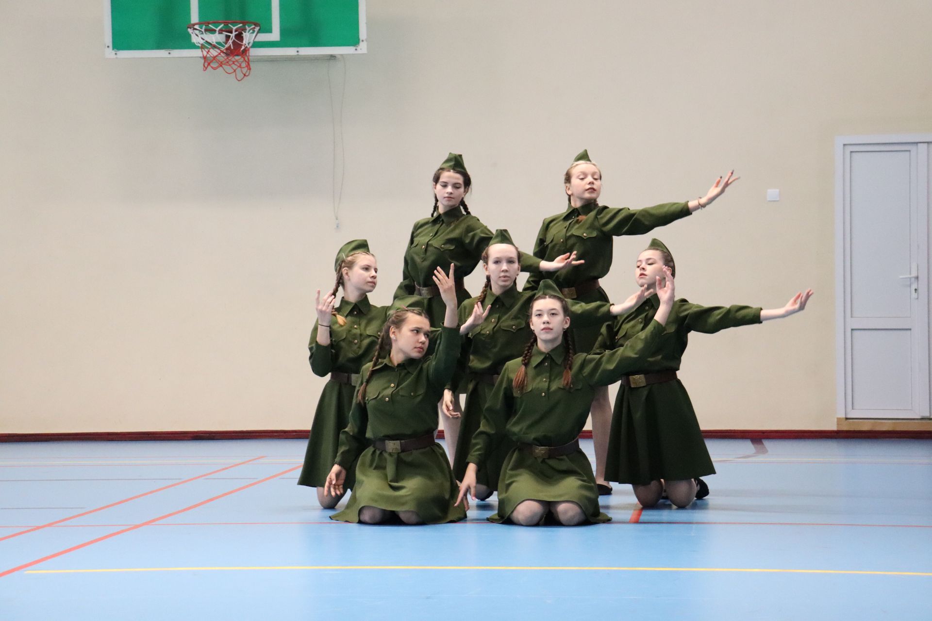 Чистай үсмерләре армиягә әзерлекне күрсәттеләр