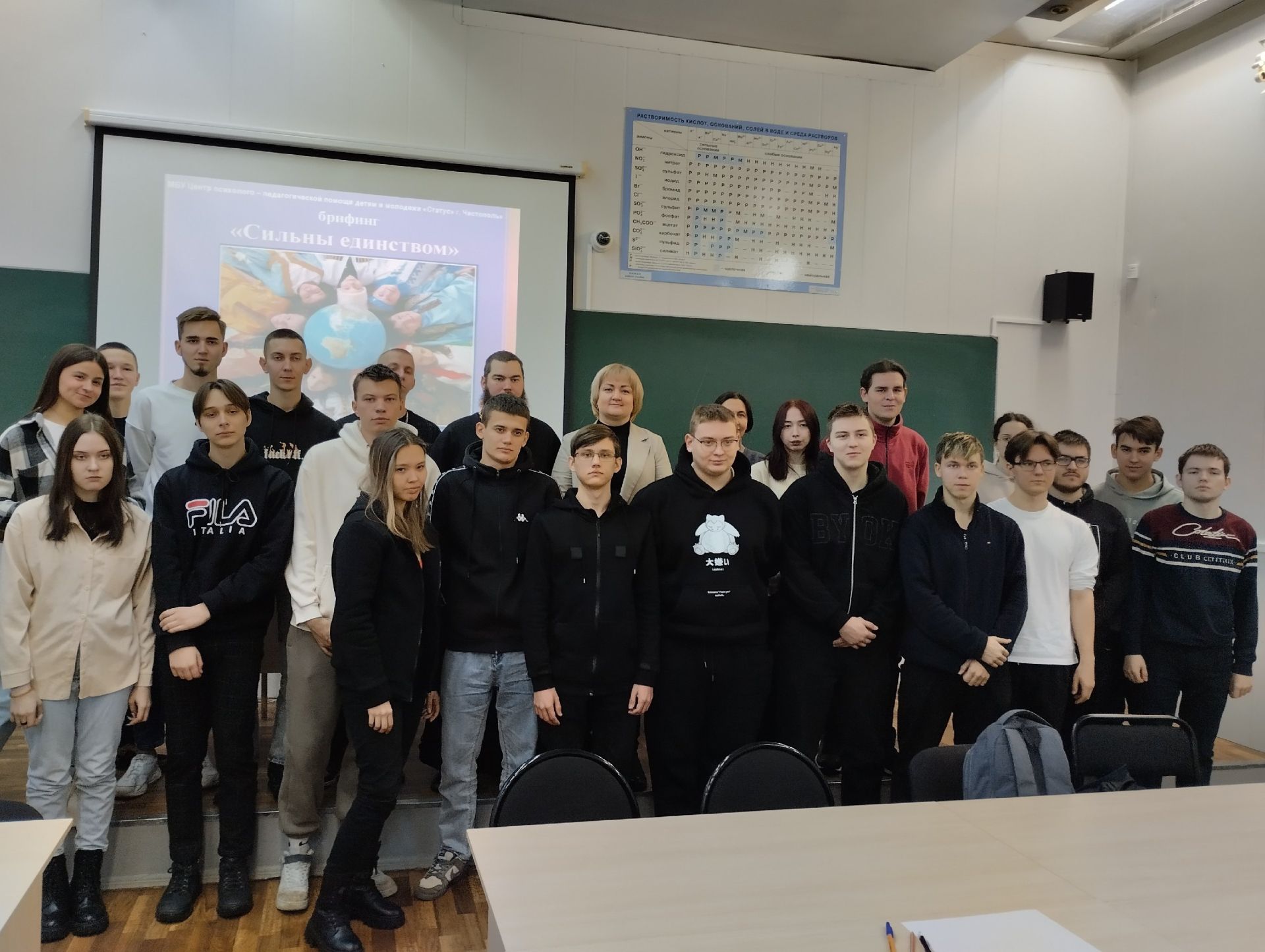 Чистопольские студенты дискуссировали о проявлениях экстремизма и терроризма