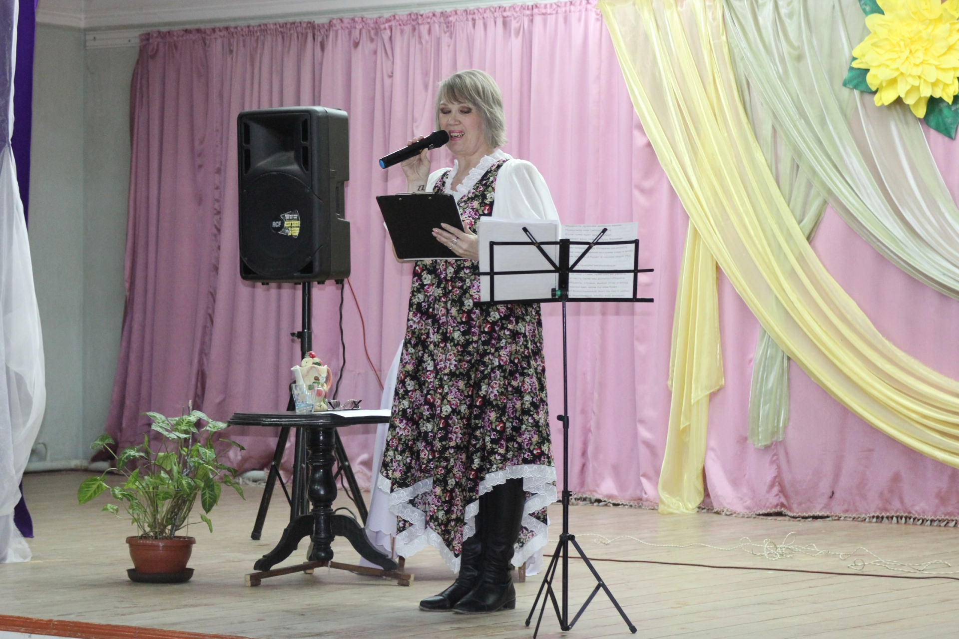 В Чистопольском клубе речников состоялся  концерт Светланы Силантьевой