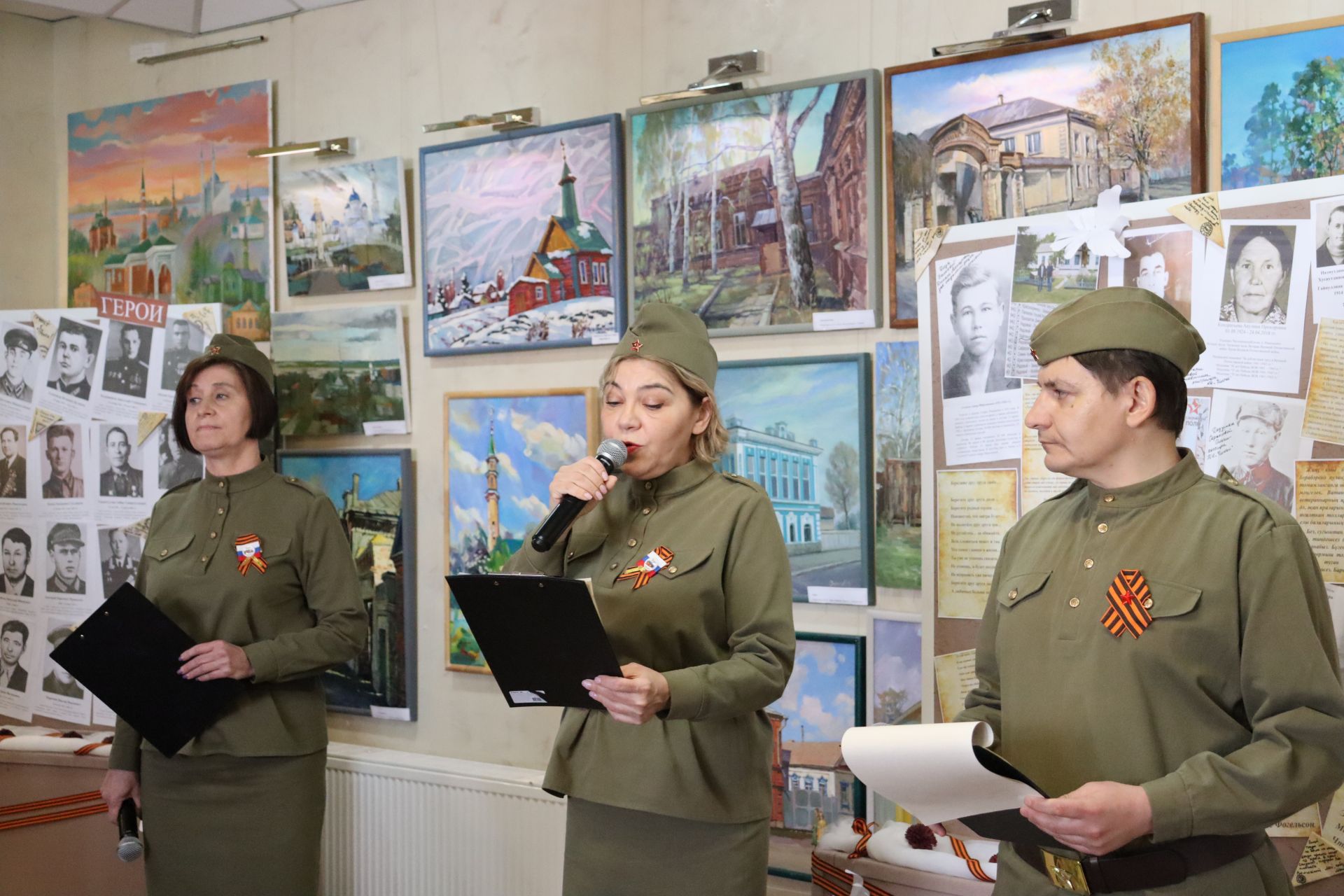 В КЦ «Чистай» встречи посвятили Великой Отечественной войне