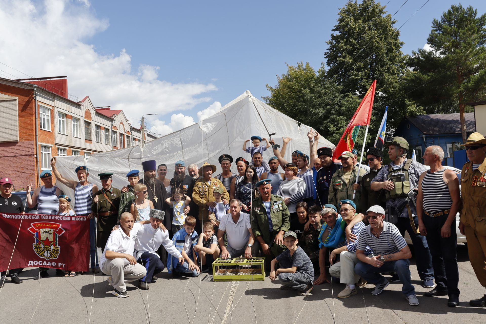 В Чистополе прошел день ВДВ